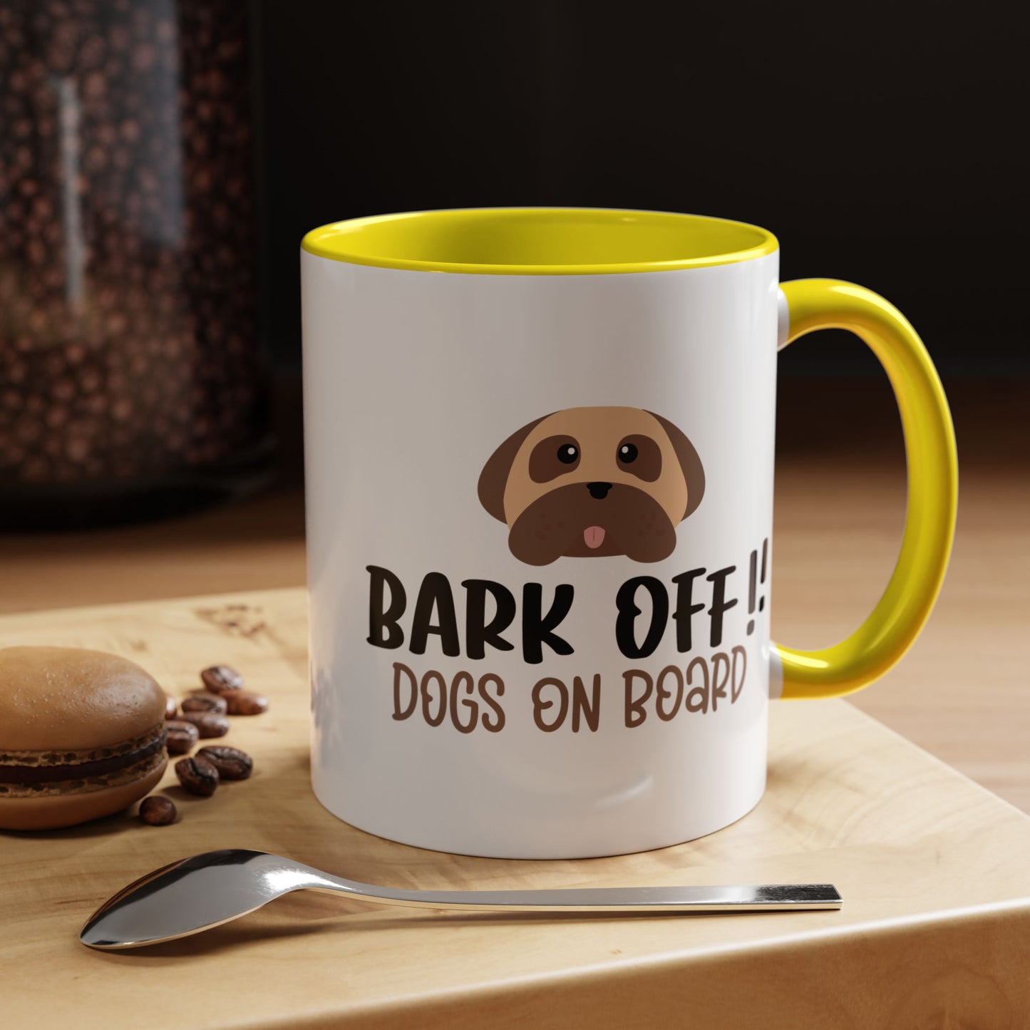 Bark Off Coffee Mug - Funny Dog Lovers Gift - 11oz & 15oz