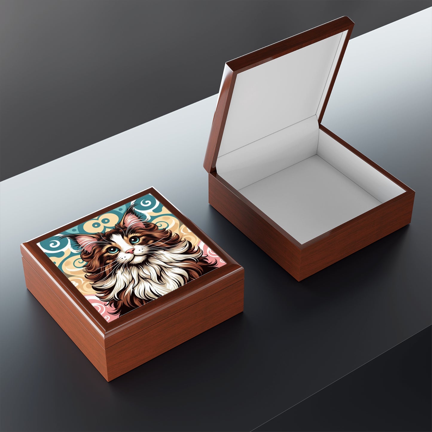 Cat Jewelry Box – Whimsical Decorative Storage for Cat Lovers