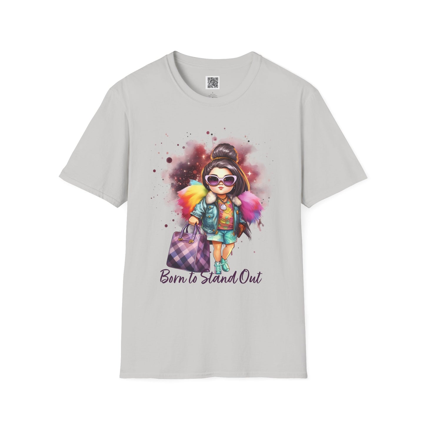 Born to Stand Out | Graphic T-Shirt - Unisex Softstyle Tee for Fashion Lovers