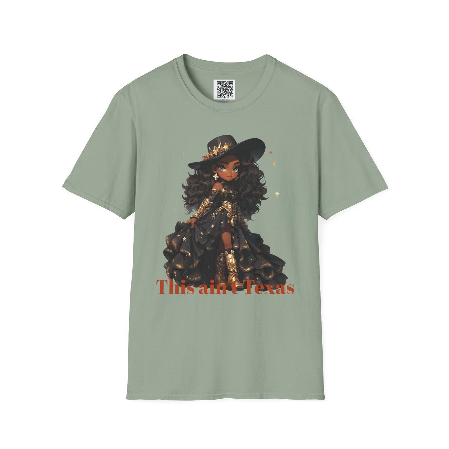 This ain't Texas Cowboy Chic | Unisex Softstyle T-Shirt - Perfect for Holiday Celebrations