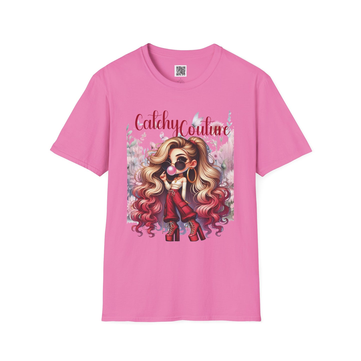 Catchy Couture | Unisex Softstyle T-Shirt - Trendy Graphic Tee for Fashion Lovers