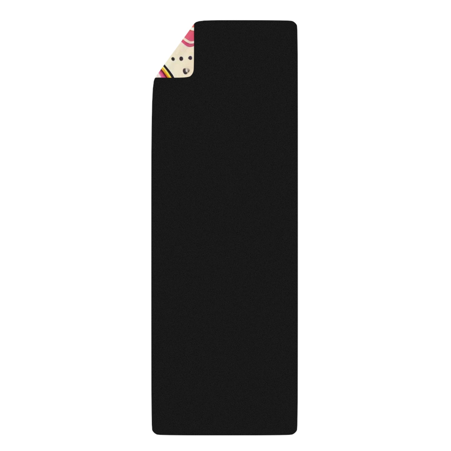 Colorful Cat Rubber Yoga Mat - Non-Slip Exercise Mat for Pet Lovers