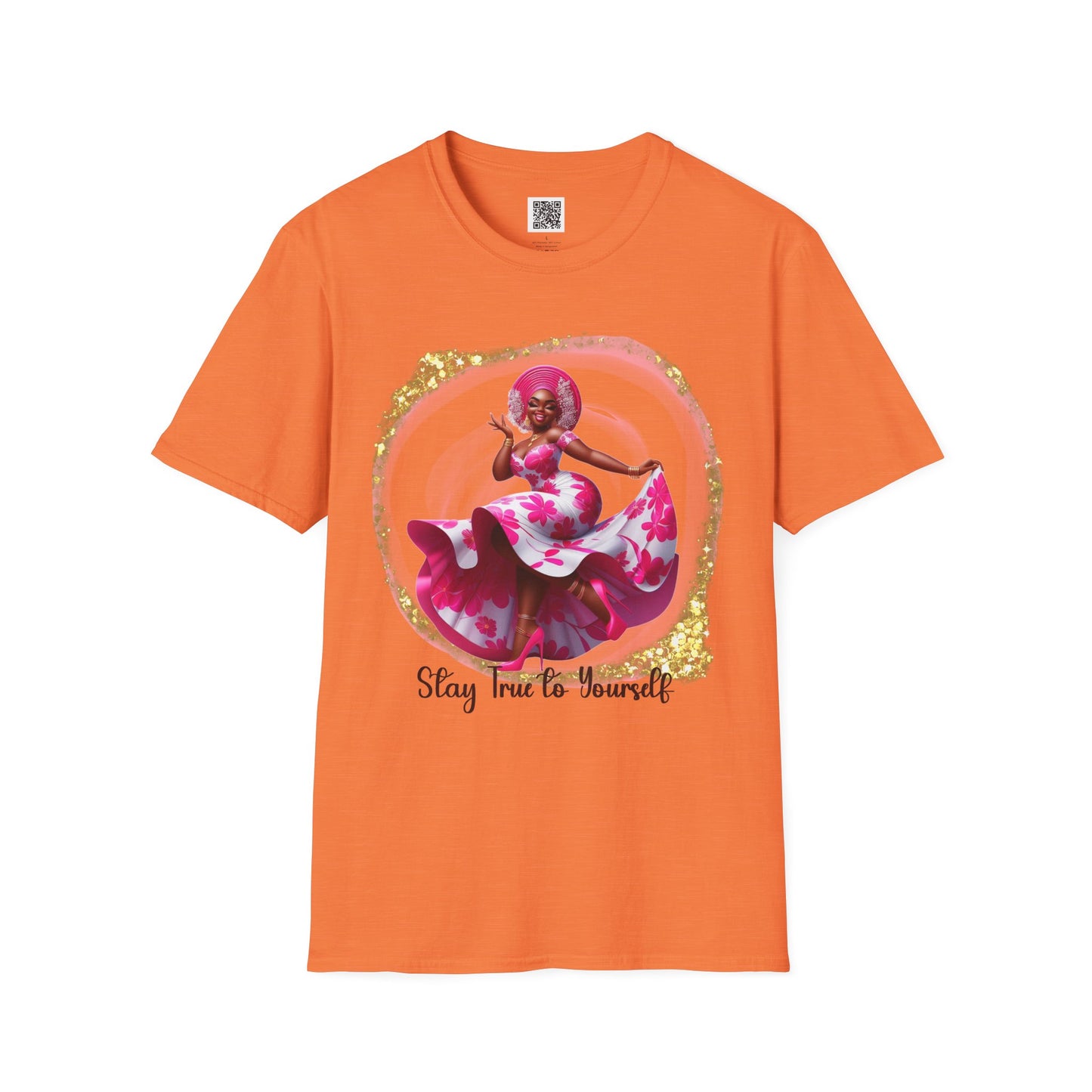 Stay True to Yourself African Beauty | Unisex Softstyle T-Shirt - Inspirational Fashion Tee