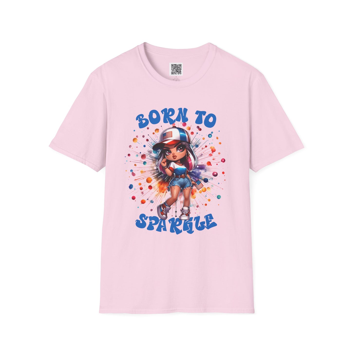 Born to Sparkle Unisex Softstyle T-Shirt