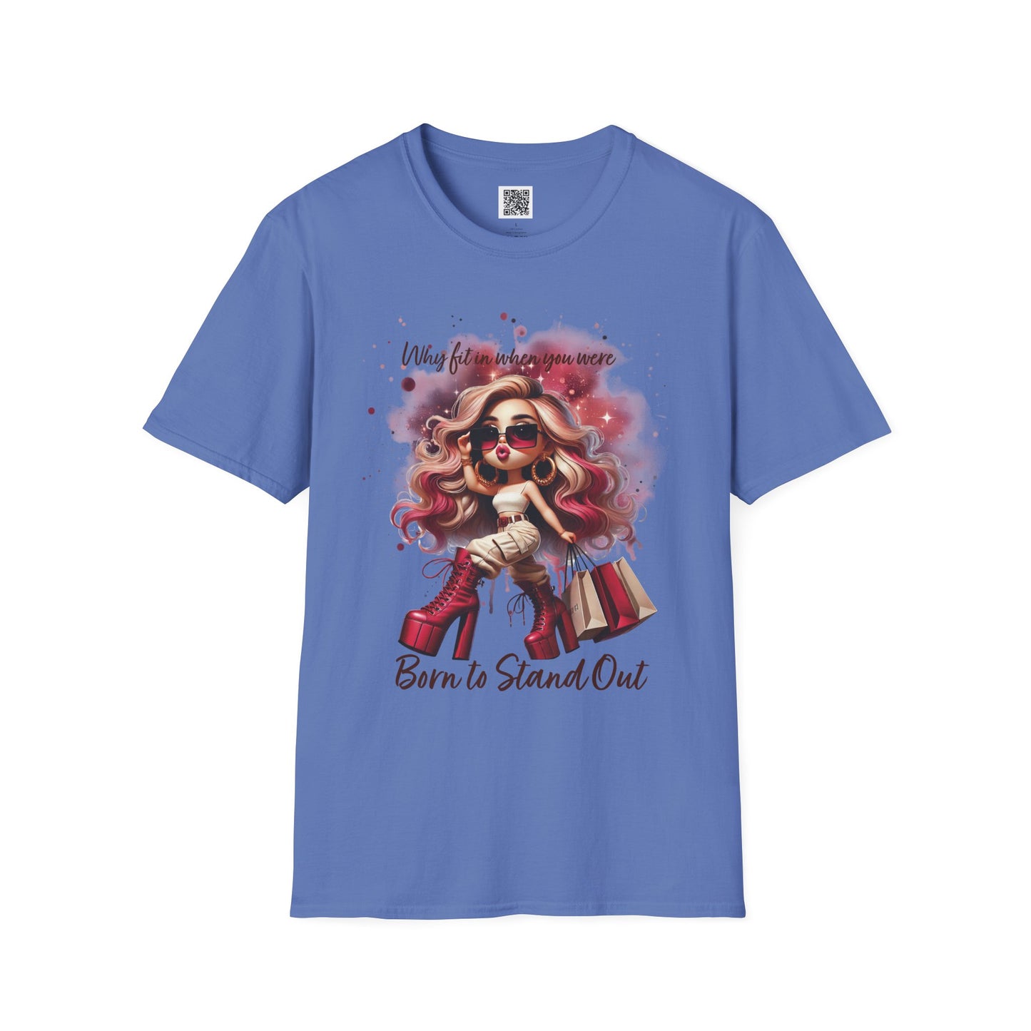 Born to Stand | Out Unisex Softstyle T-Shirt - Fashion Statement Tee