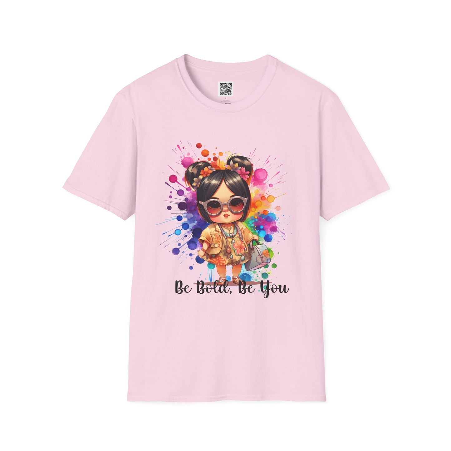Be Bold, Be You | Unisex Softstyle T-Shirt - Colorful Graphic Tee for Self-Expression