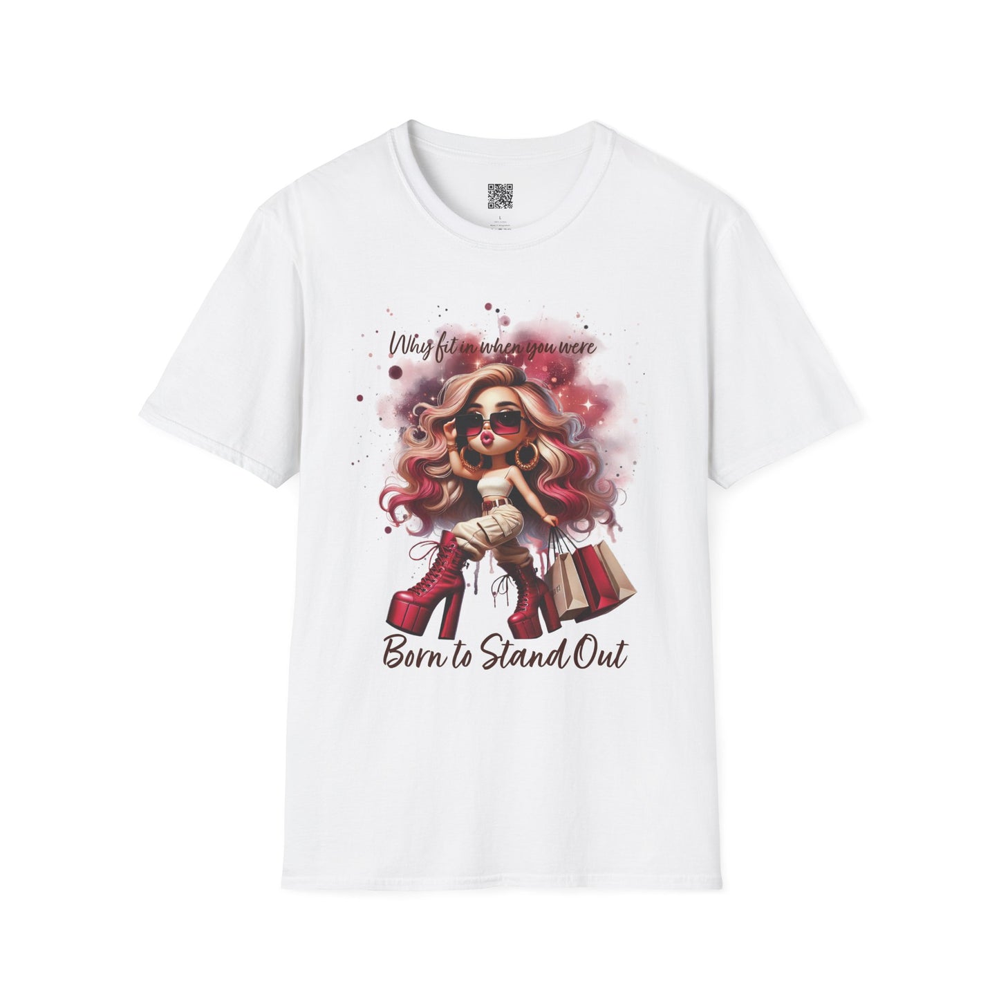 Born to Stand | Out Unisex Softstyle T-Shirt - Fashion Statement Tee