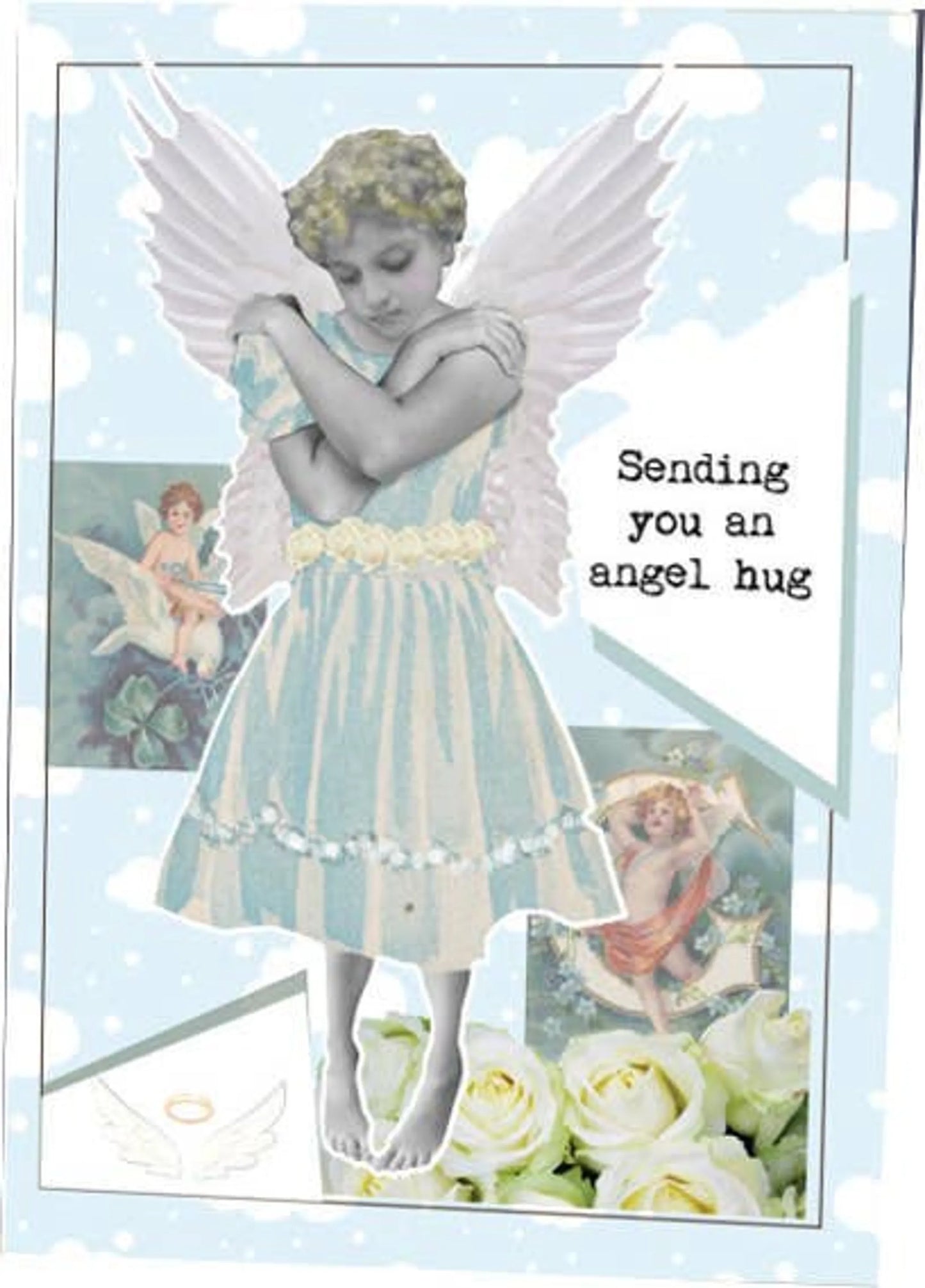 My Candle Gram- Sending you an angel hug