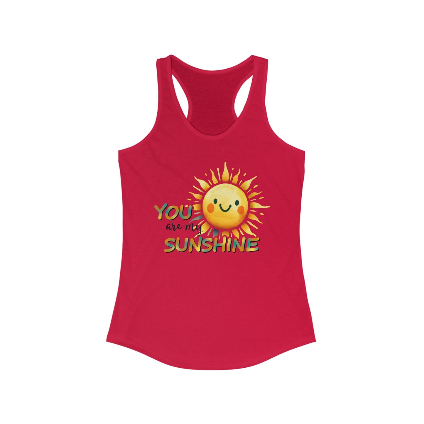 You Are My Sunshine Women's Racerback Tank Top