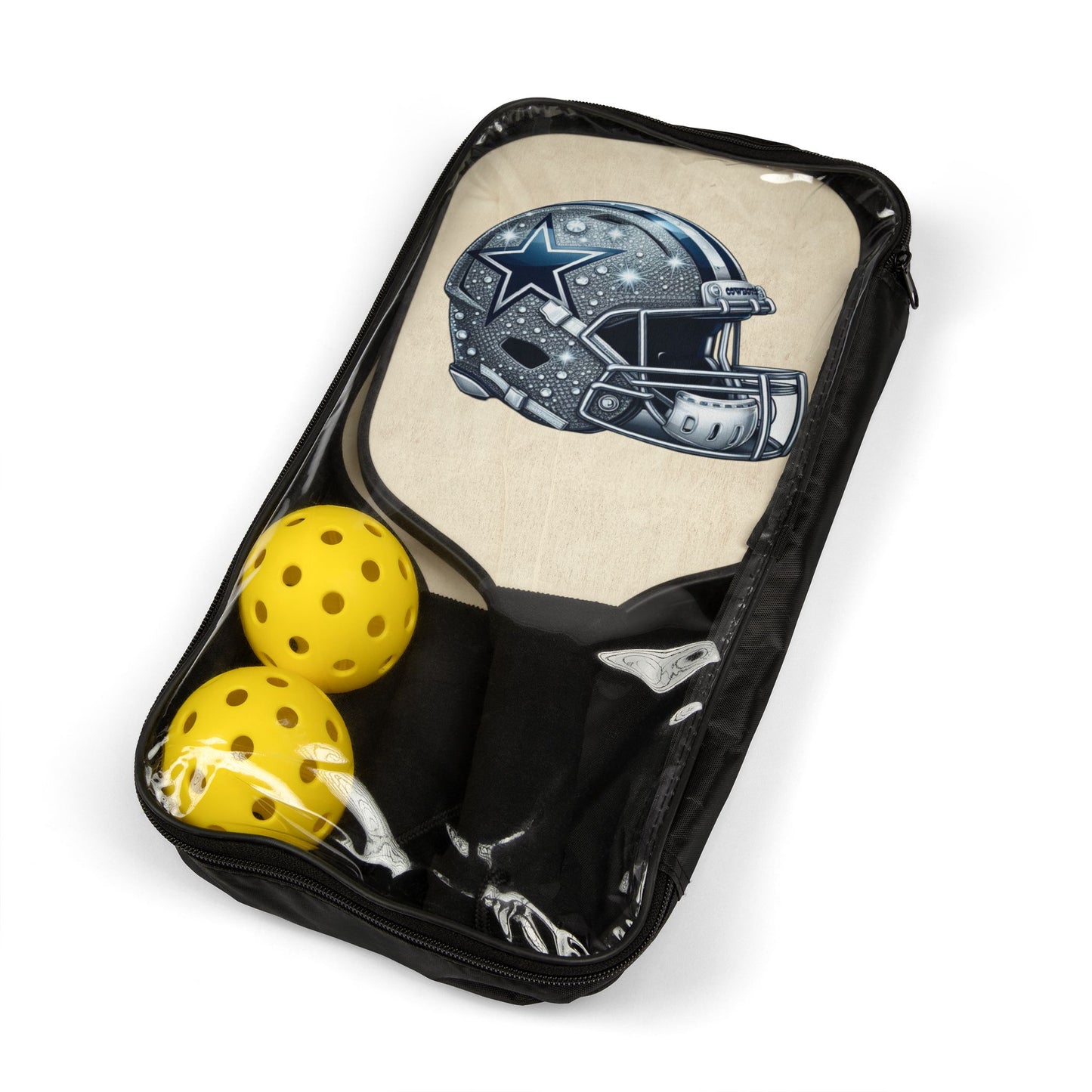 Pickleball Set with Sports Helmet Design - Perfect for Team Players and Gifts