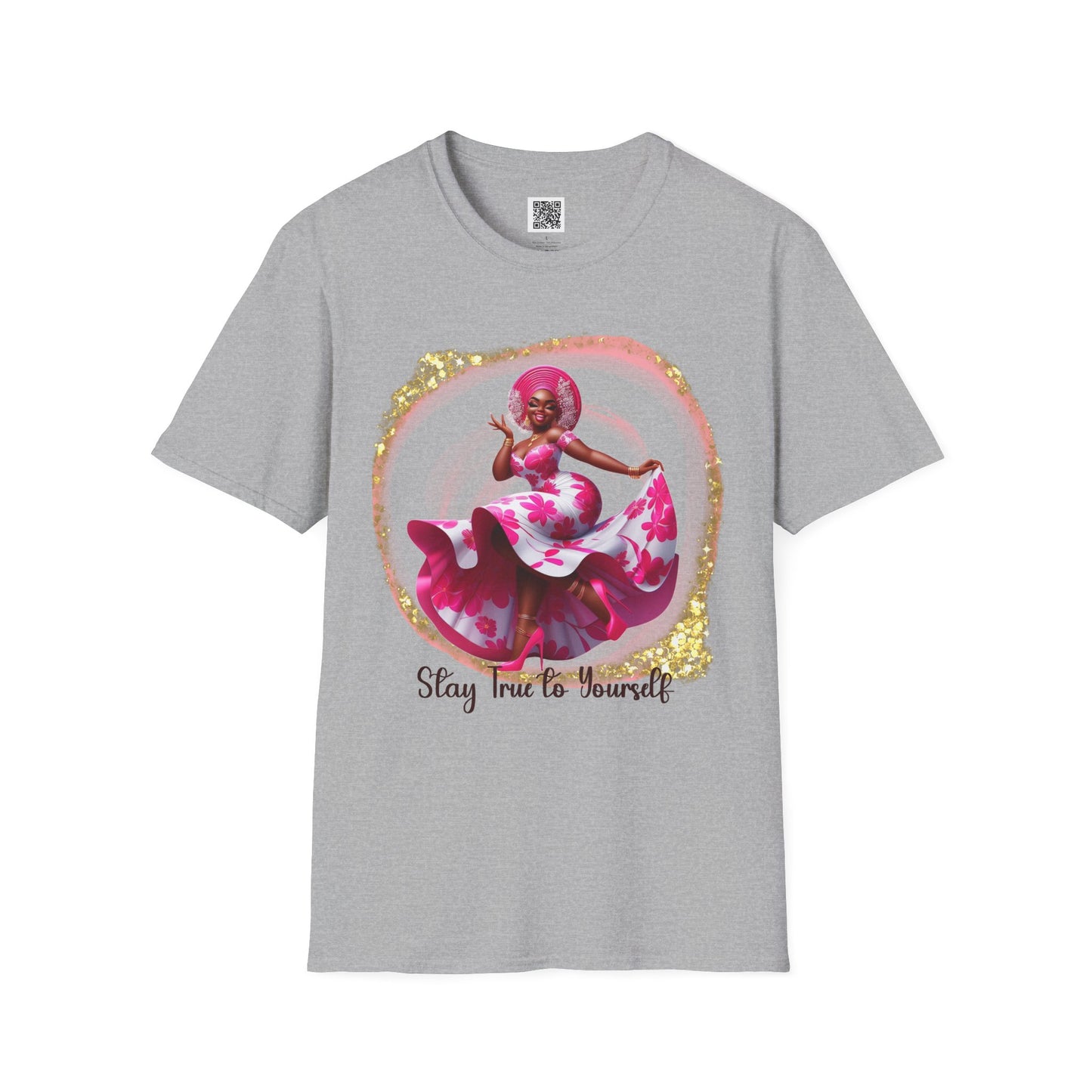 Stay True to Yourself African Beauty | Unisex Softstyle T-Shirt - Inspirational Fashion Tee