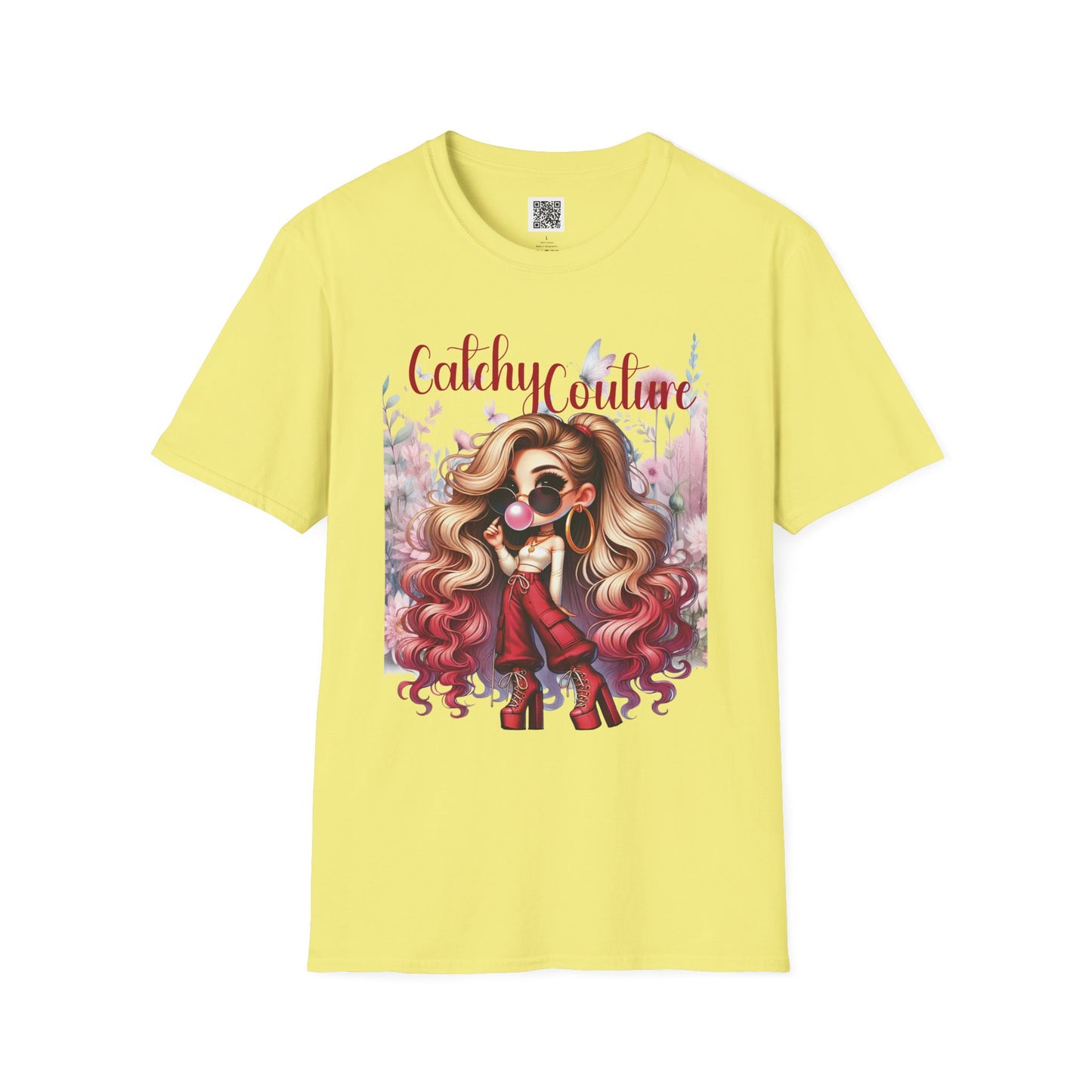 Catchy Couture | Unisex Softstyle T-Shirt - Trendy Graphic Tee for Fashion Lovers