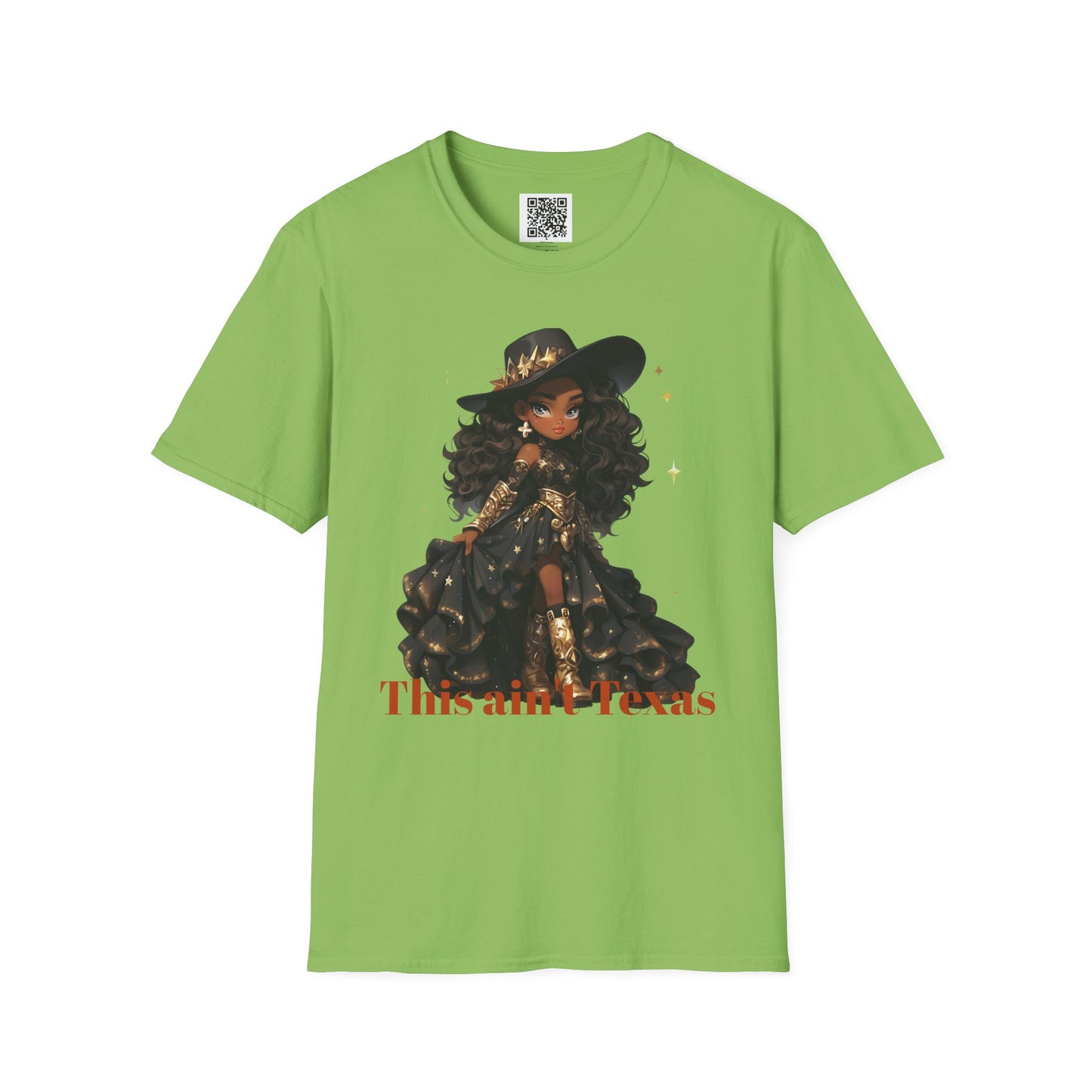 This ain't Texas Cowboy Chic | Unisex Softstyle T-Shirt - Perfect for Holiday Celebrations
