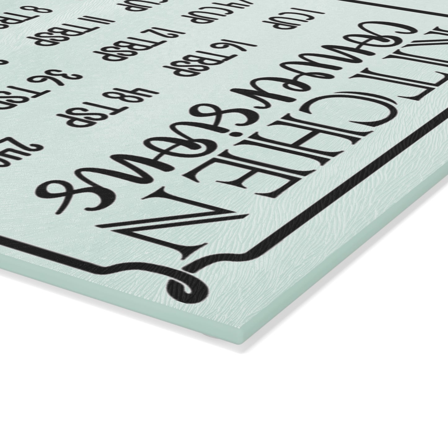 Kitchen Conversion Glass Cutting Board - Practical Cooking Tool for Home Chefs