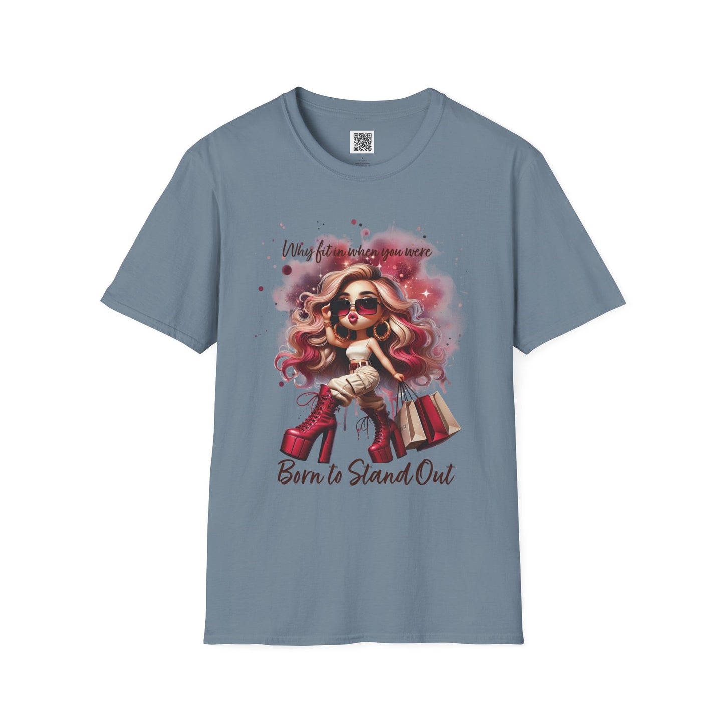 Born to Stand | Out Unisex Softstyle T-Shirt - Fashion Statement Tee