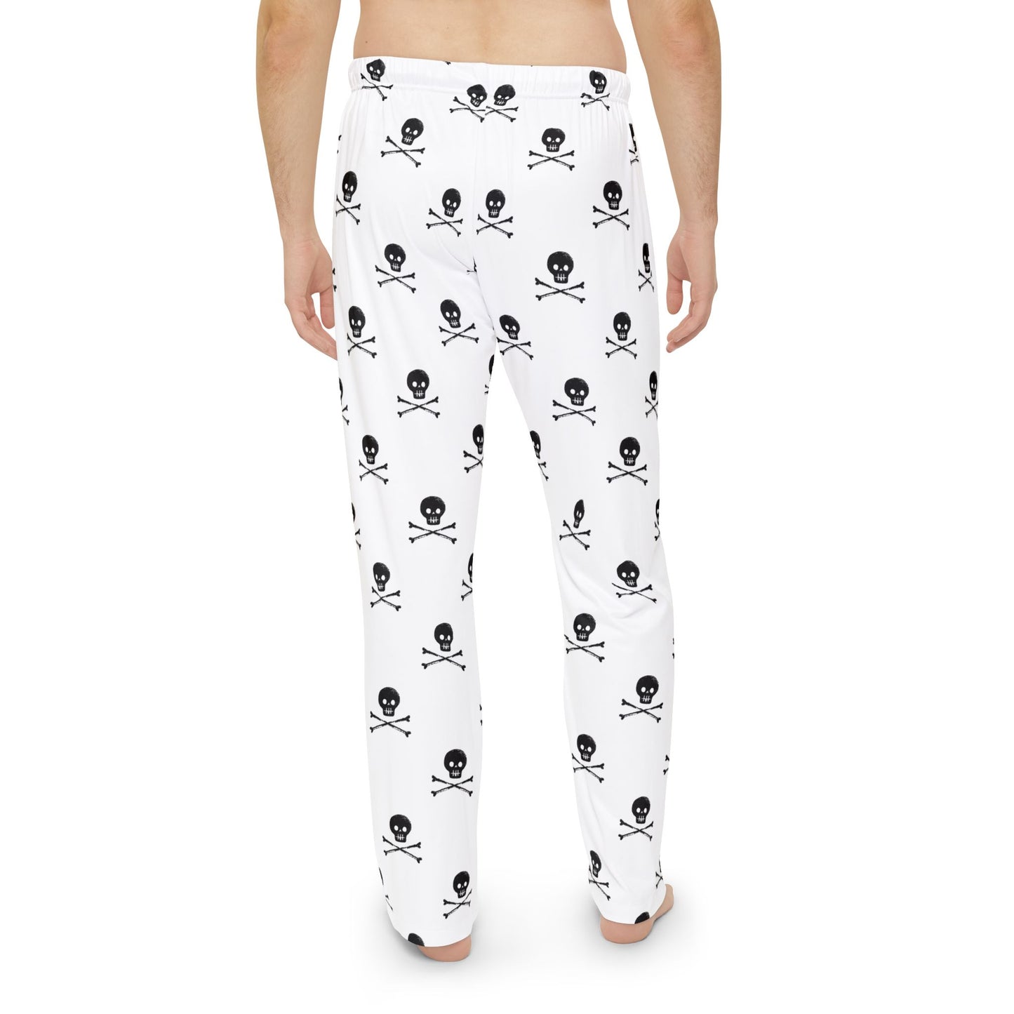 Men's Skull & Crossbones Pajama Pants - Fun, Comfortable Sleepwear for Pirate Lovers