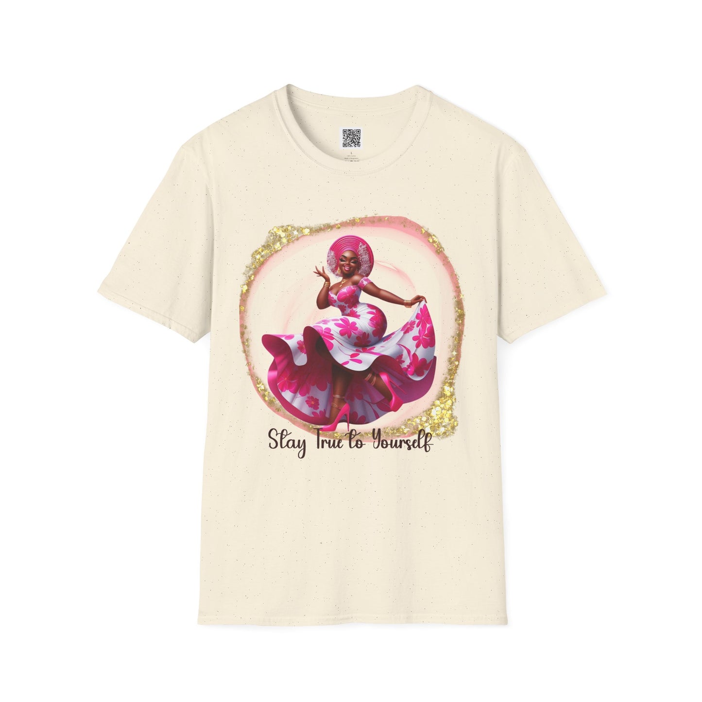 Stay True to Yourself African Beauty | Unisex Softstyle T-Shirt - Inspirational Fashion Tee