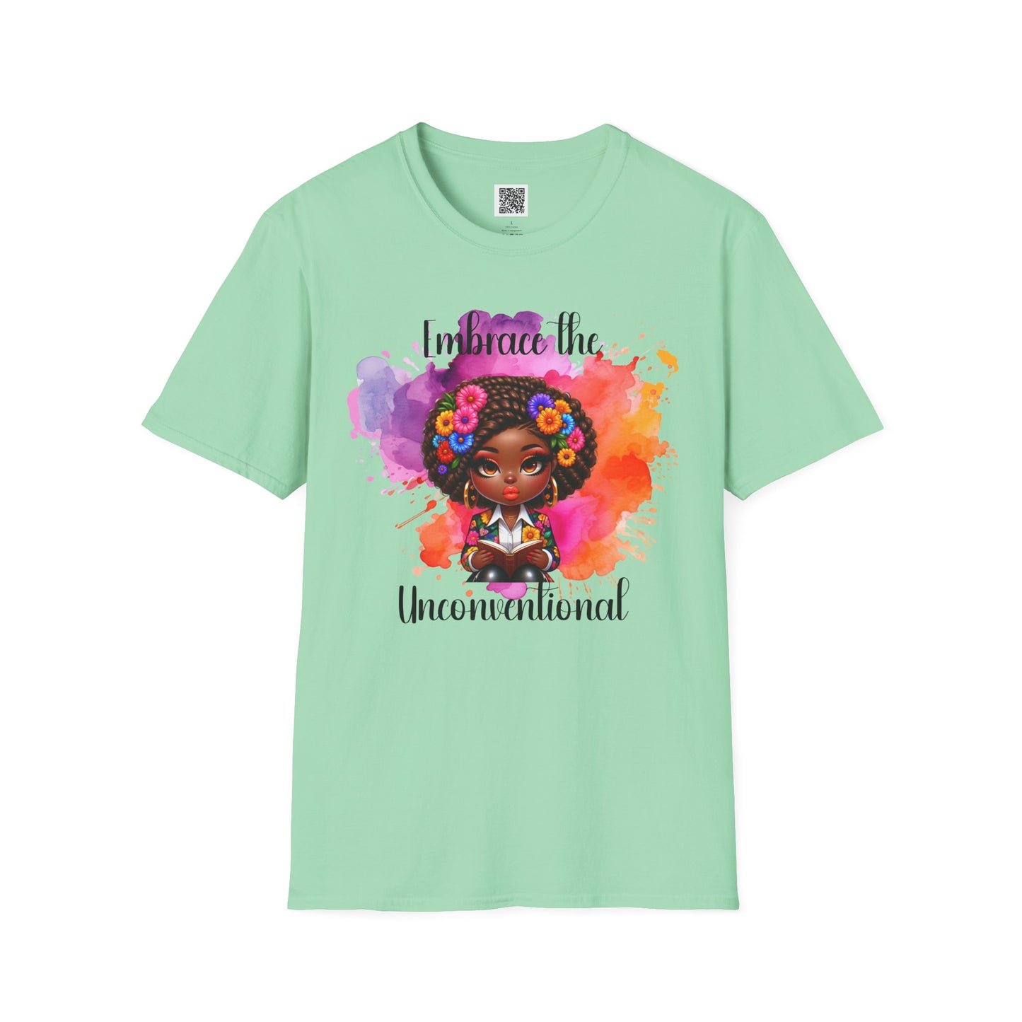 Embrace the Unconventional | T-Shirt - Colorful Art for Self-Expression
