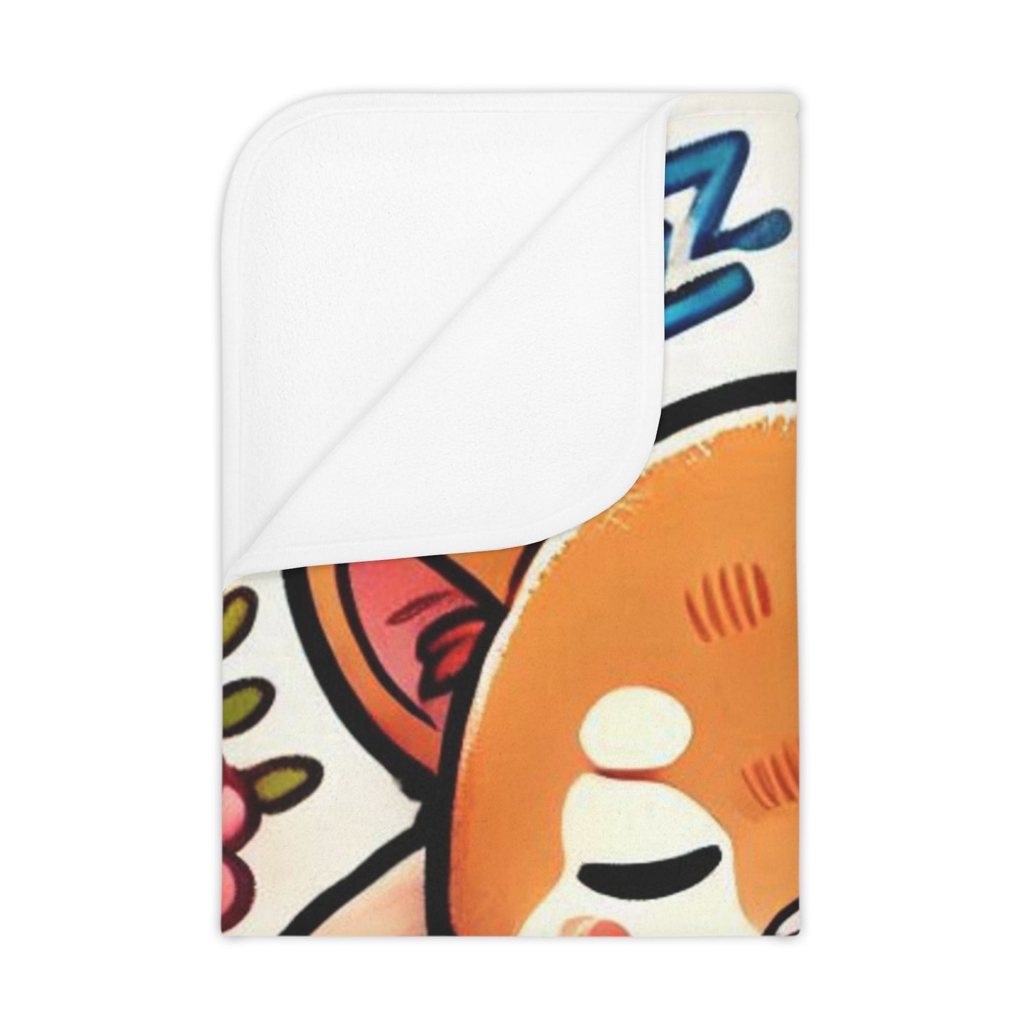 Cozy Toddler Blanket with Sleeping Dog Design - Perfect for Naptime & Playtime