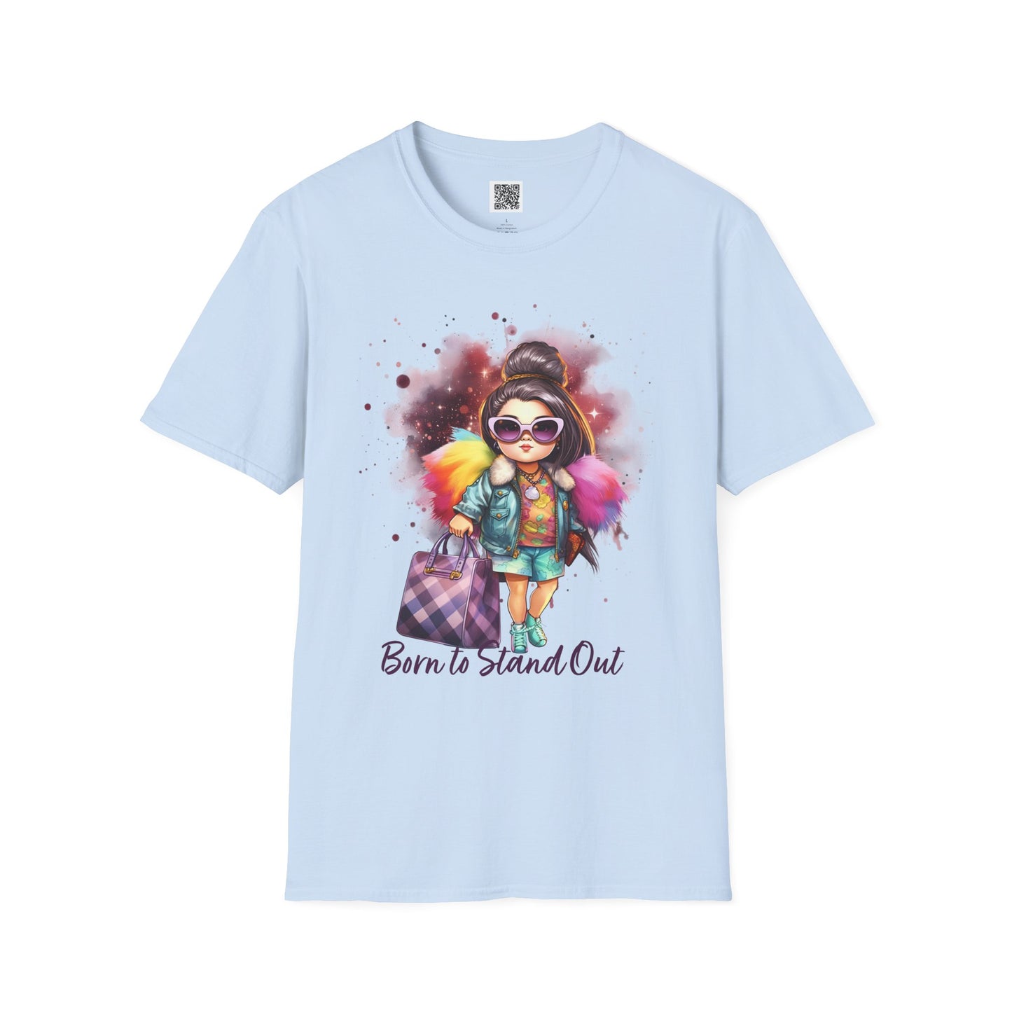 Born to Stand Out | Graphic T-Shirt - Unisex Softstyle Tee for Fashion Lovers