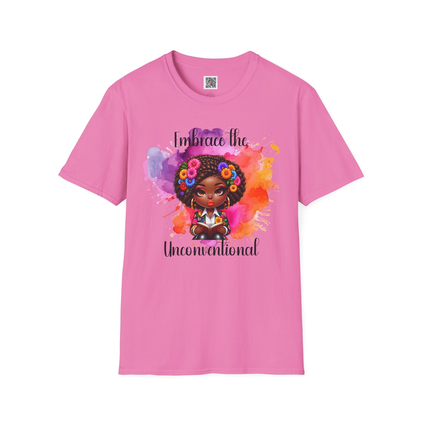 Embrace the Unconventional | T-Shirt - Colorful Art for Self-Expression