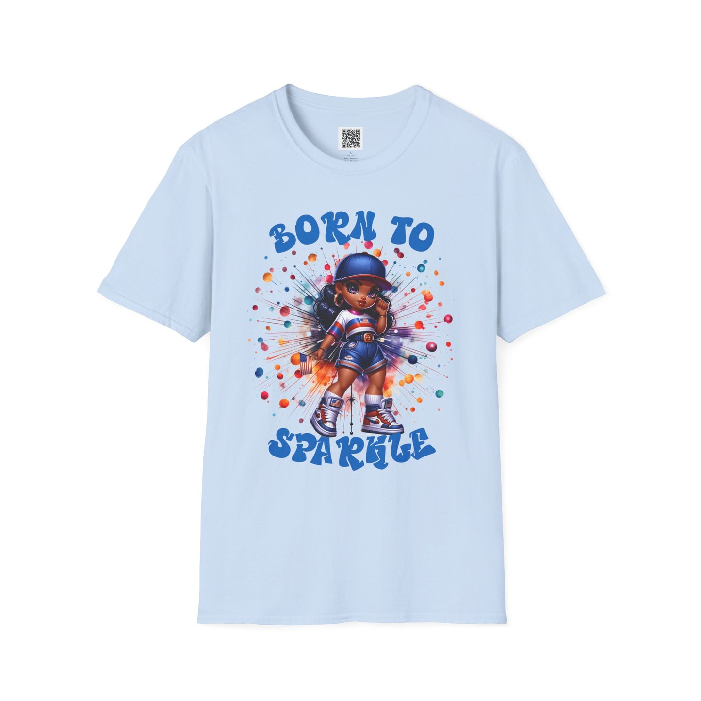 Born to Sparkle | Unisex T-Shirt - Fun, Colorful Tee for Kids and Adults