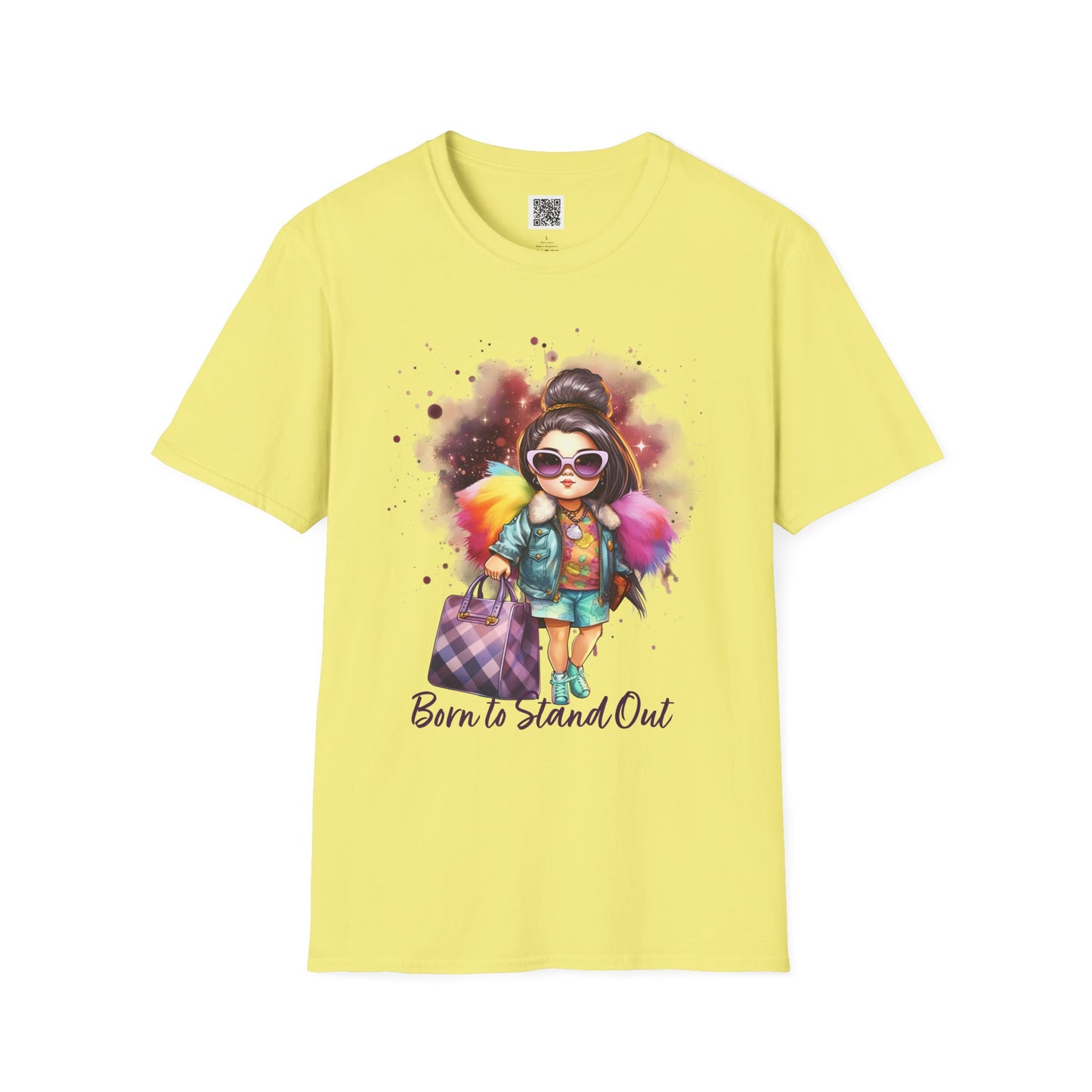 Born to Stand Out | Graphic T-Shirt - Unisex Softstyle Tee for Fashion Lovers