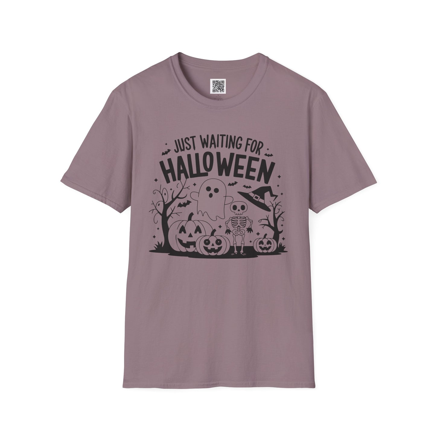 Just Waiting for Halloween - Unisex T-Shirt Design