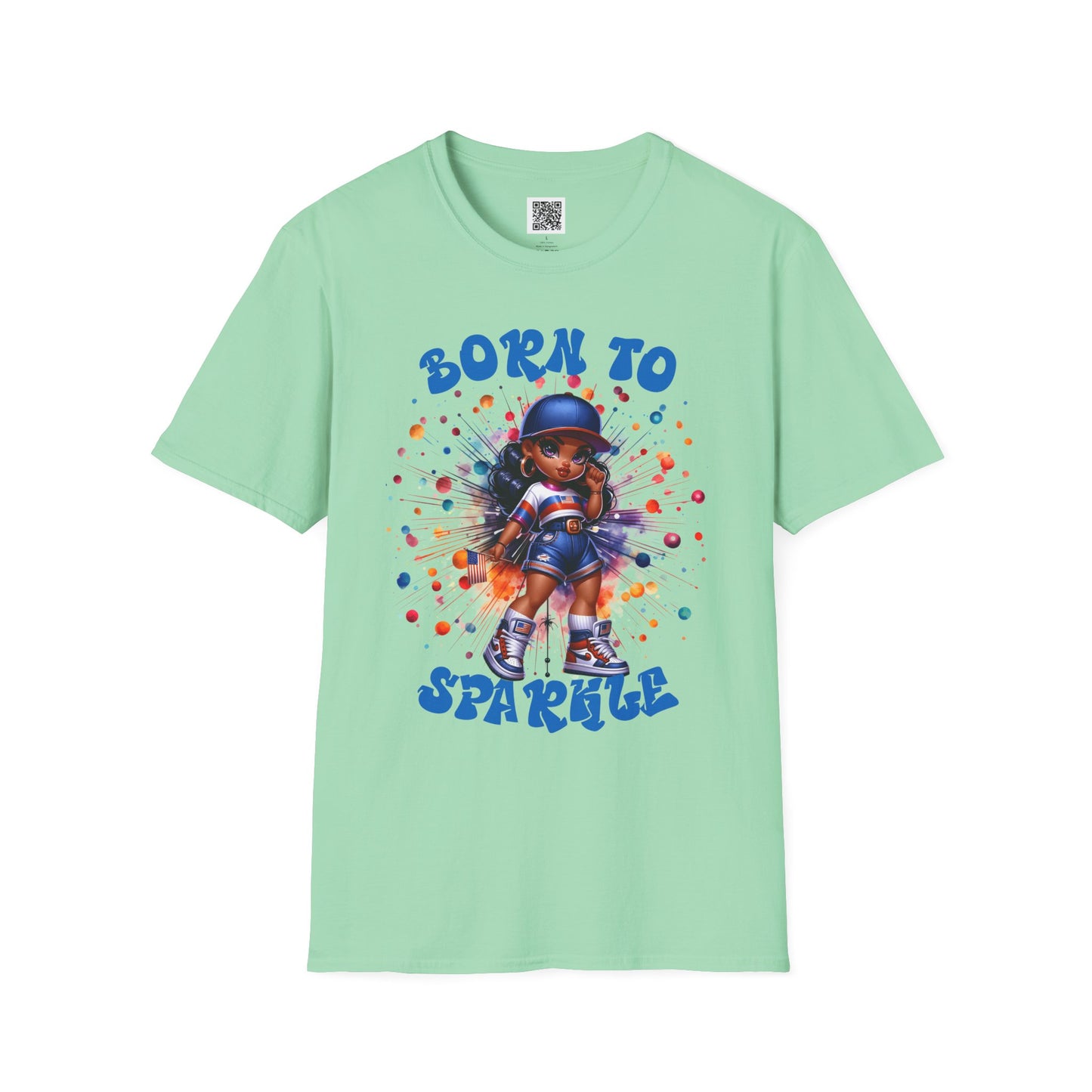 Born to Sparkle | Unisex T-Shirt - Fun, Colorful Tee for Kids and Adults