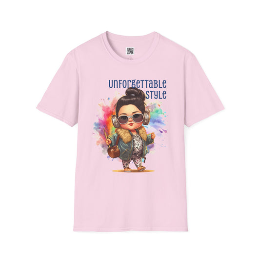 Unforgettable Style | Unisex Softstyle T-Shirt - Trendy Graphic Tee for Fashion Lovers