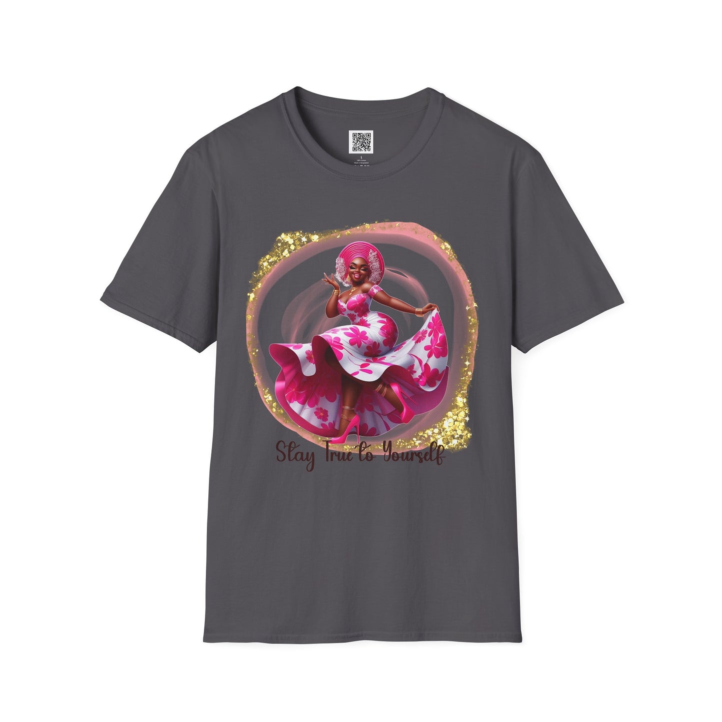 Stay True to Yourself African Beauty | Unisex Softstyle T-Shirt - Inspirational Fashion Tee
