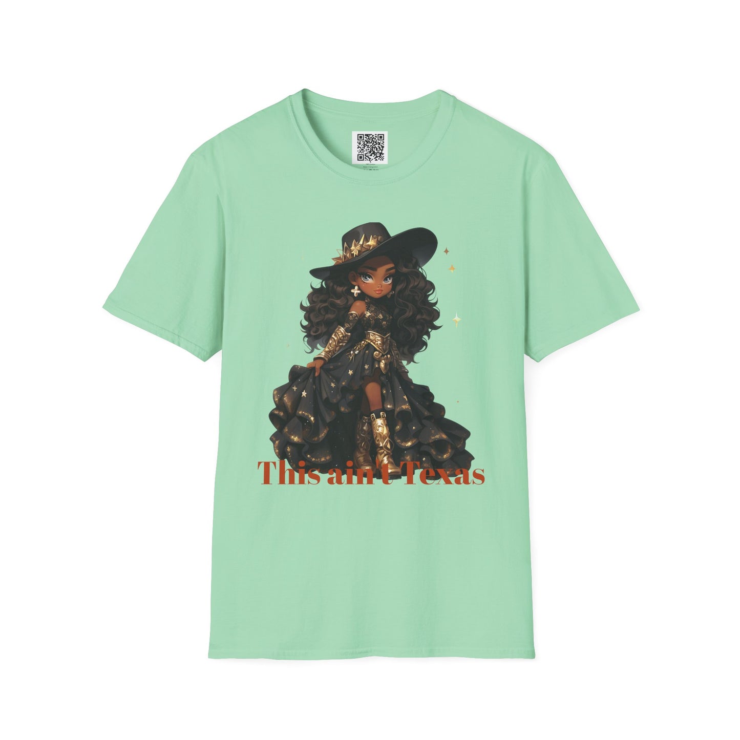 This ain't Texas Cowboy Chic | Unisex Softstyle T-Shirt - Perfect for Holiday Celebrations