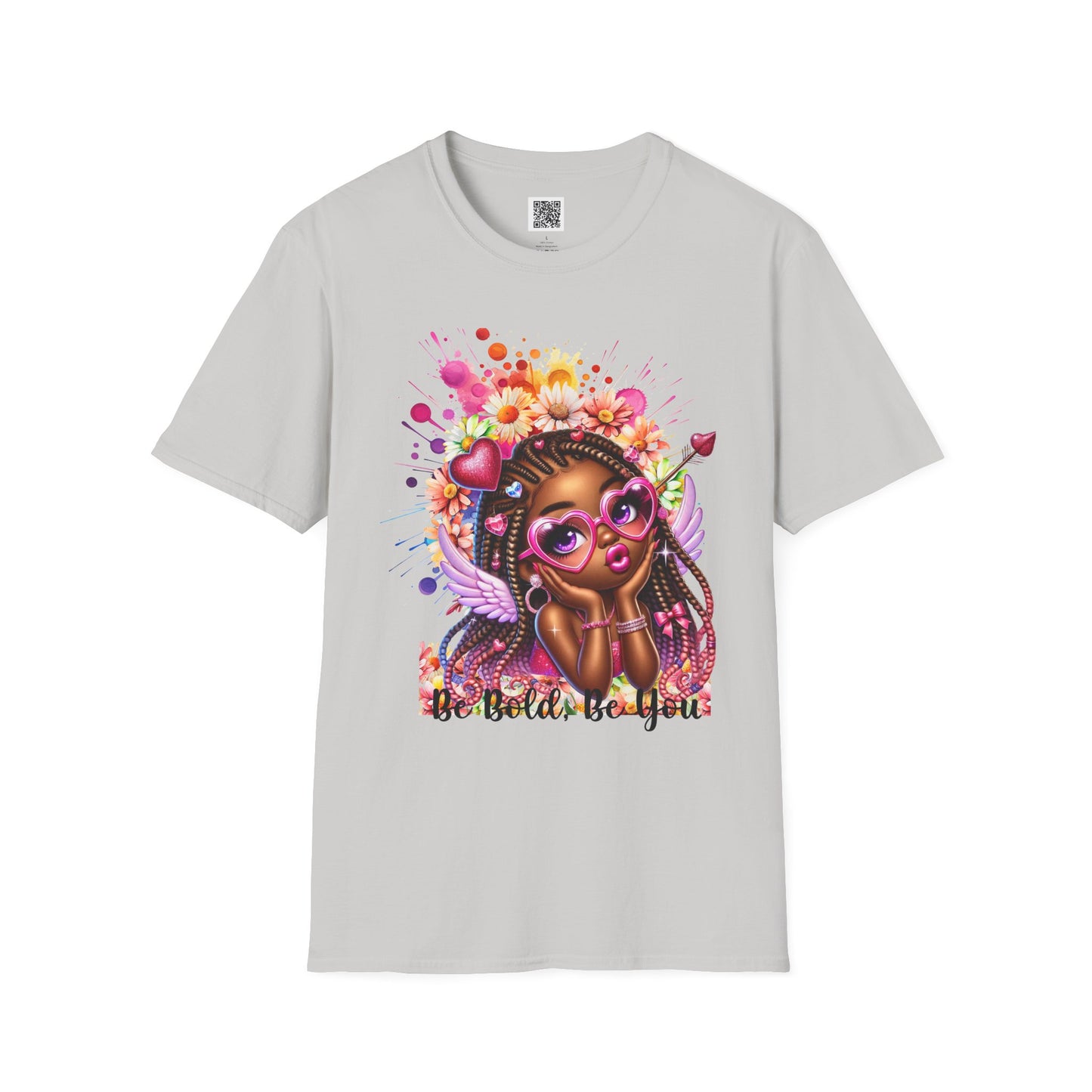 Be Bold & Beautiful | Unisex Softstyle T-Shirt - Vibrant Graphic Tee for Self-Expression