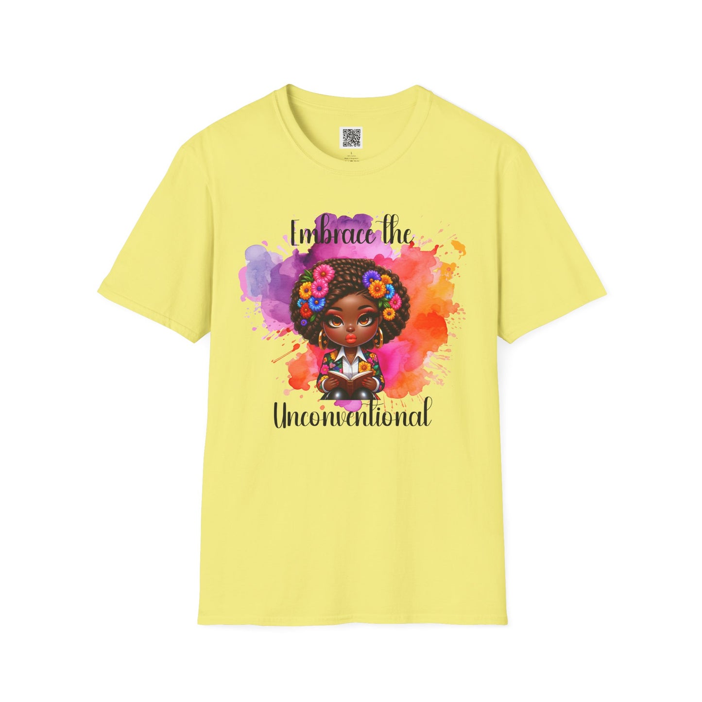 Embrace the Unconventional | T-Shirt - Colorful Art for Self-Expression