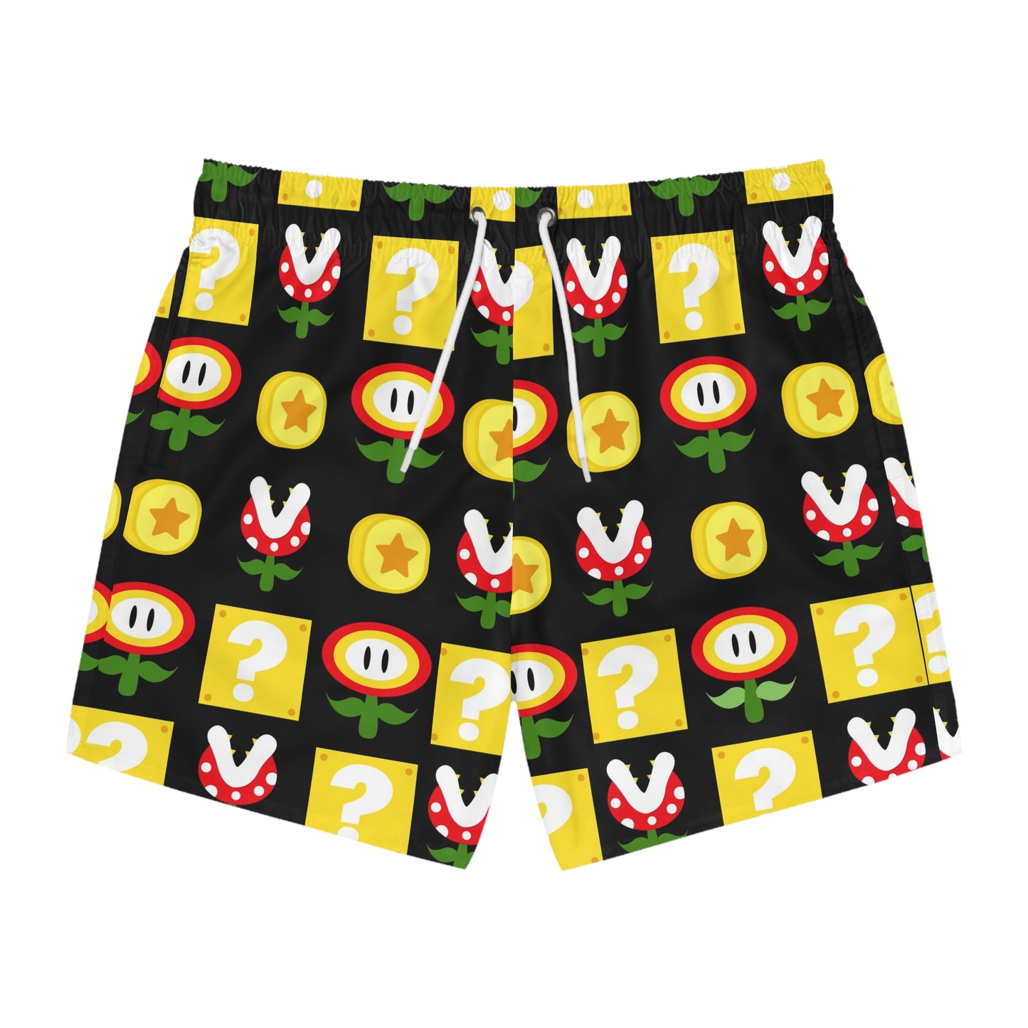 Fun Video Game Themed Swim Trunks - Perfect for Beach Days and Pool Parties