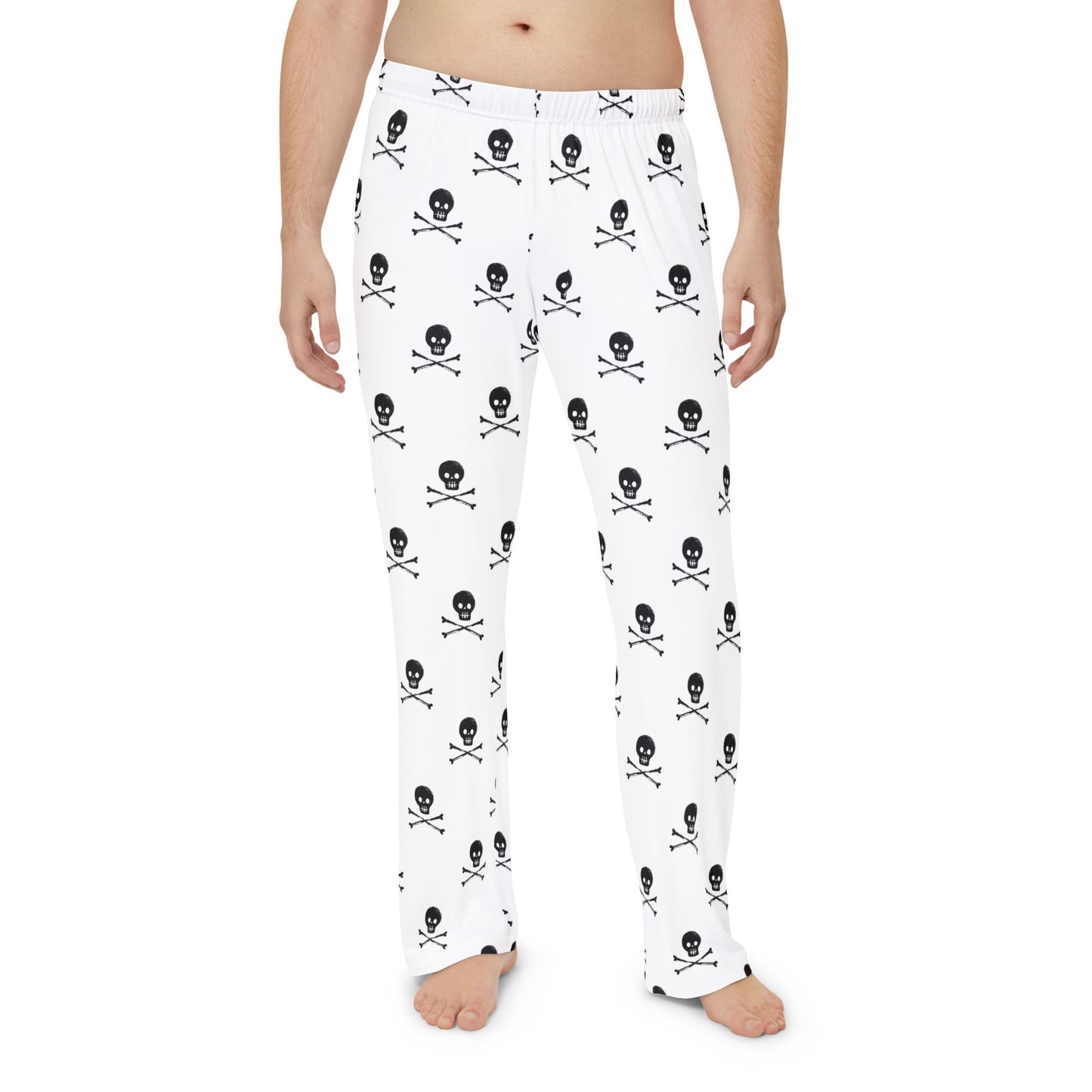 Men's Skull & Crossbones Pajama Pants - Fun, Comfortable Sleepwear for Pirate Lovers