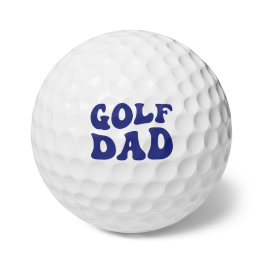 Golf Dad Golf Balls for Dad - Set of 6