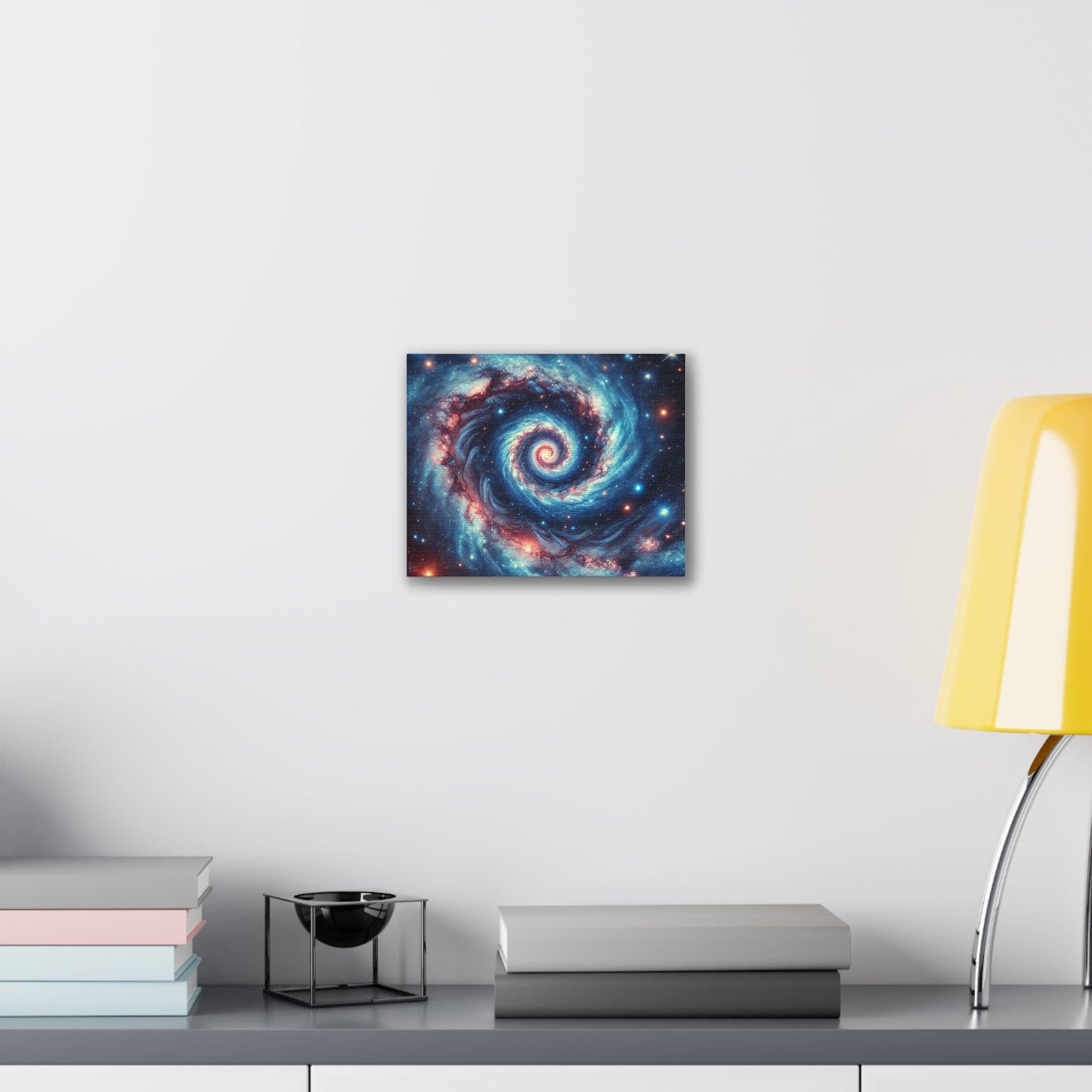 Cosmic Swirl Canvas Art - Galaxy Wall Decor for Space Lovers