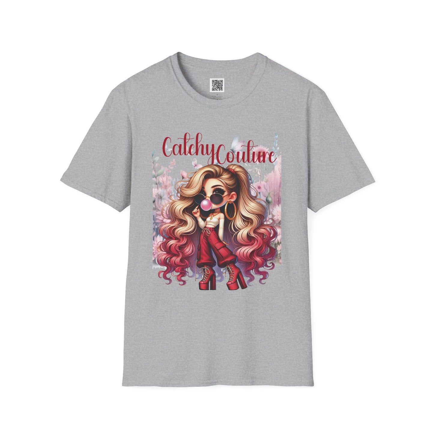 Catchy Couture | Unisex Softstyle T-Shirt - Trendy Graphic Tee for Fashion Lovers
