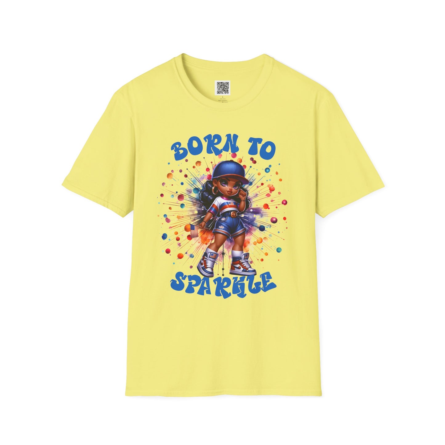 Born to Sparkle | Unisex T-Shirt - Fun, Colorful Tee for Kids and Adults