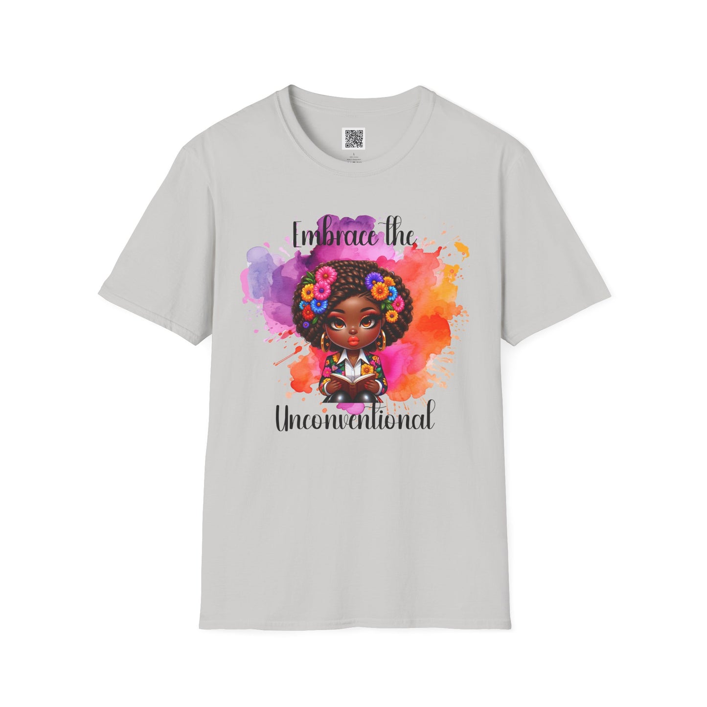 Embrace the Unconventional | T-Shirt - Colorful Art for Self-Expression