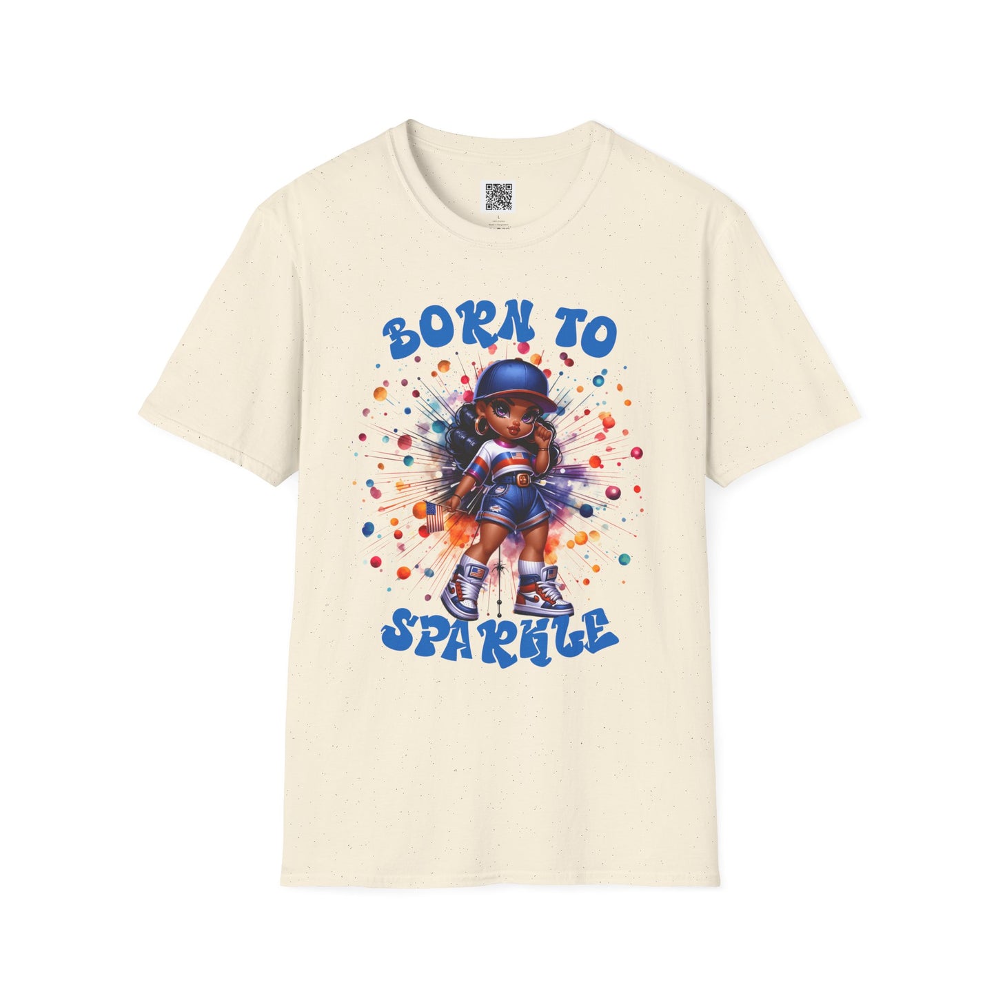 Born to Sparkle | Unisex T-Shirt - Fun, Colorful Tee for Kids and Adults