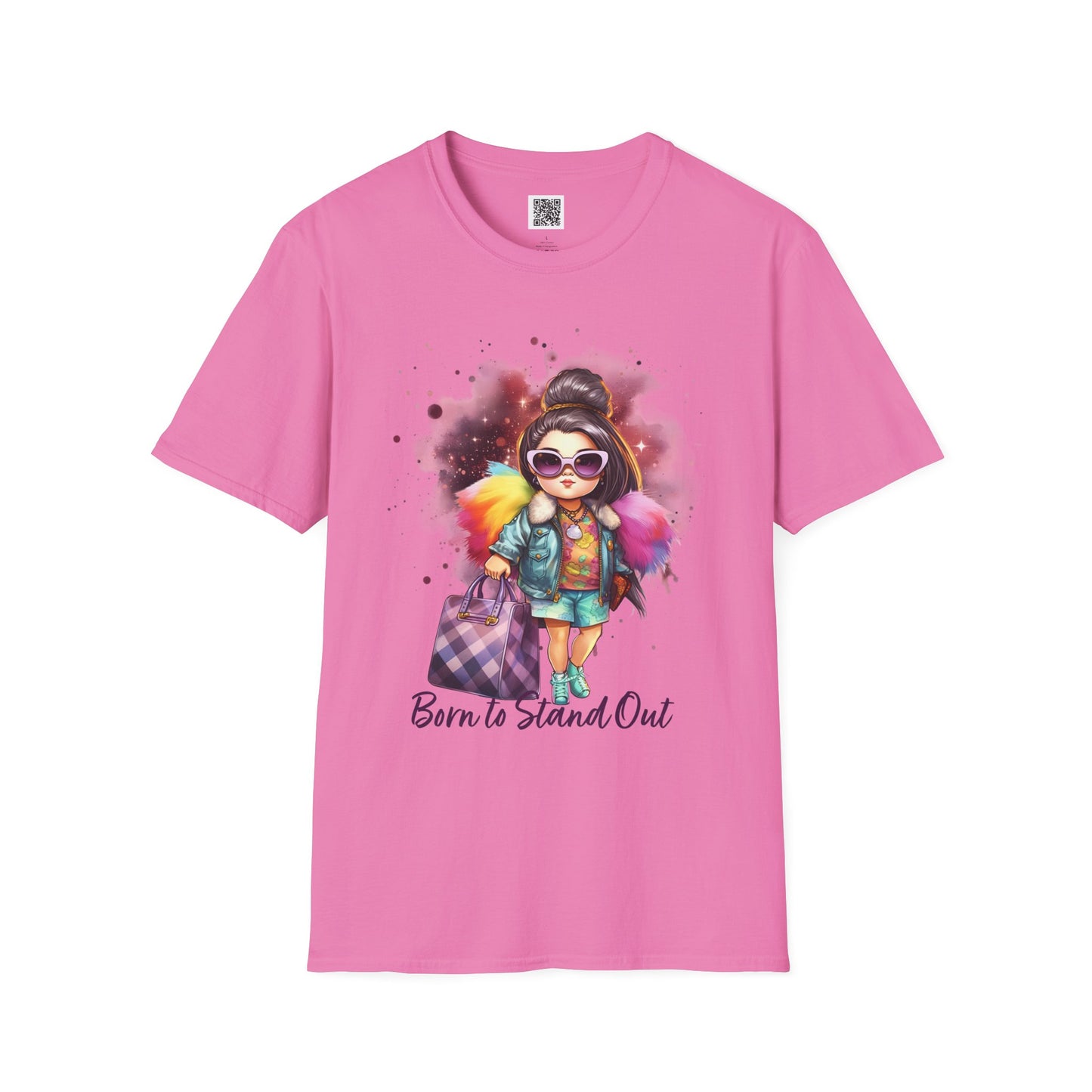 Born to Stand Out | Graphic T-Shirt - Unisex Softstyle Tee for Fashion Lovers