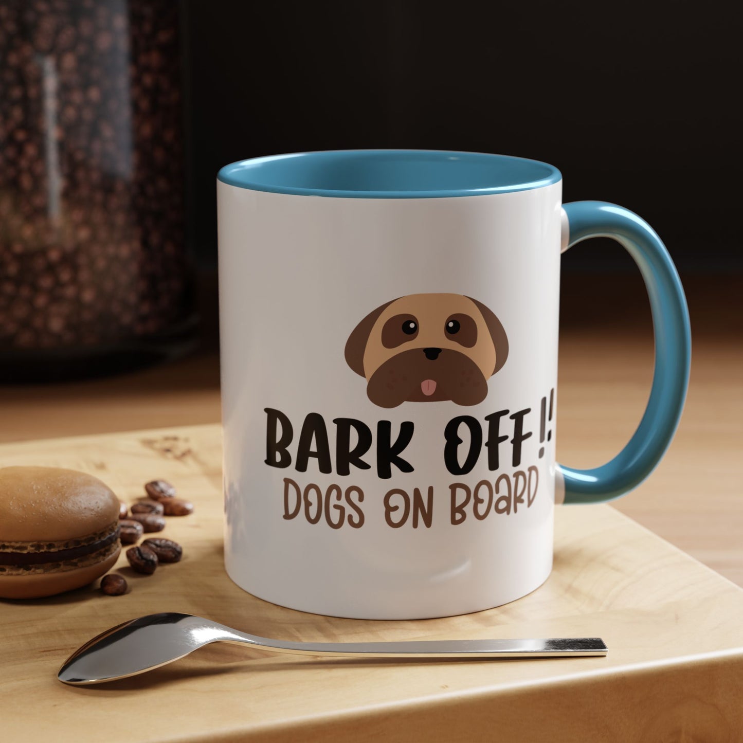 Bark Off Coffee Mug - Funny Dog Lovers Gift - 11oz & 15oz