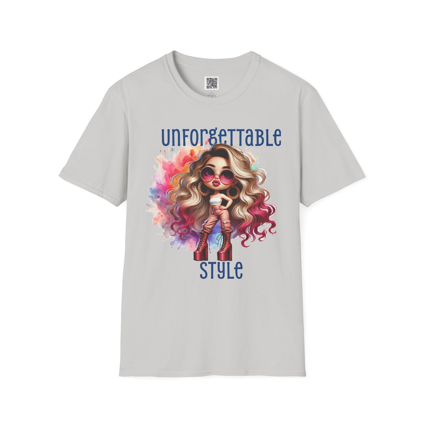 Unforgettable Style | Unisex Softstyle T-Shirt - Trendy Graphic Tee for Fashion Lovers