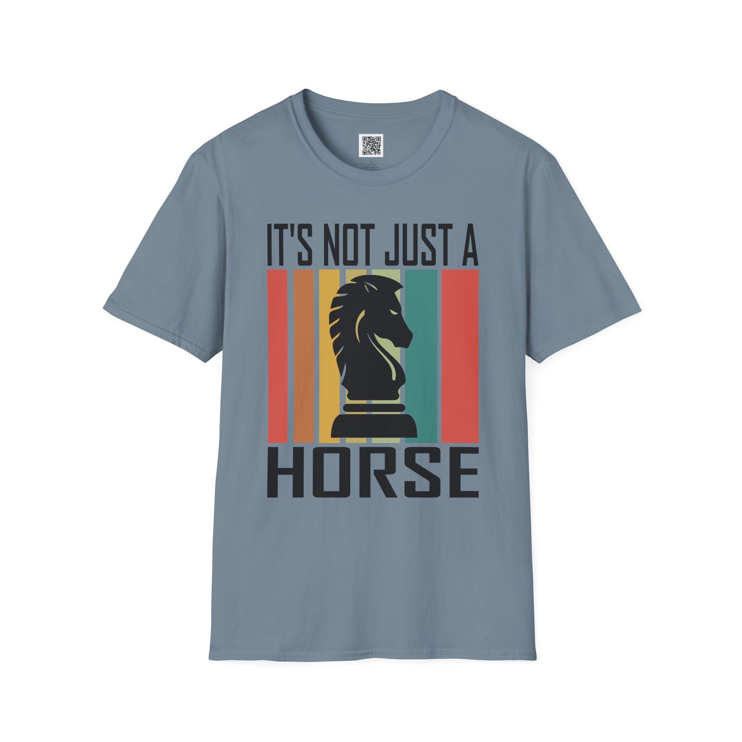 "It's Not Just a Horse" Chess Design - Unisex Softstyle T-Shirt