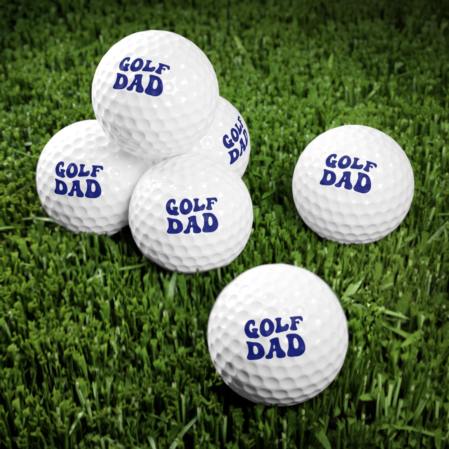 Golf Dad Golf Balls for Dad - Set of 6