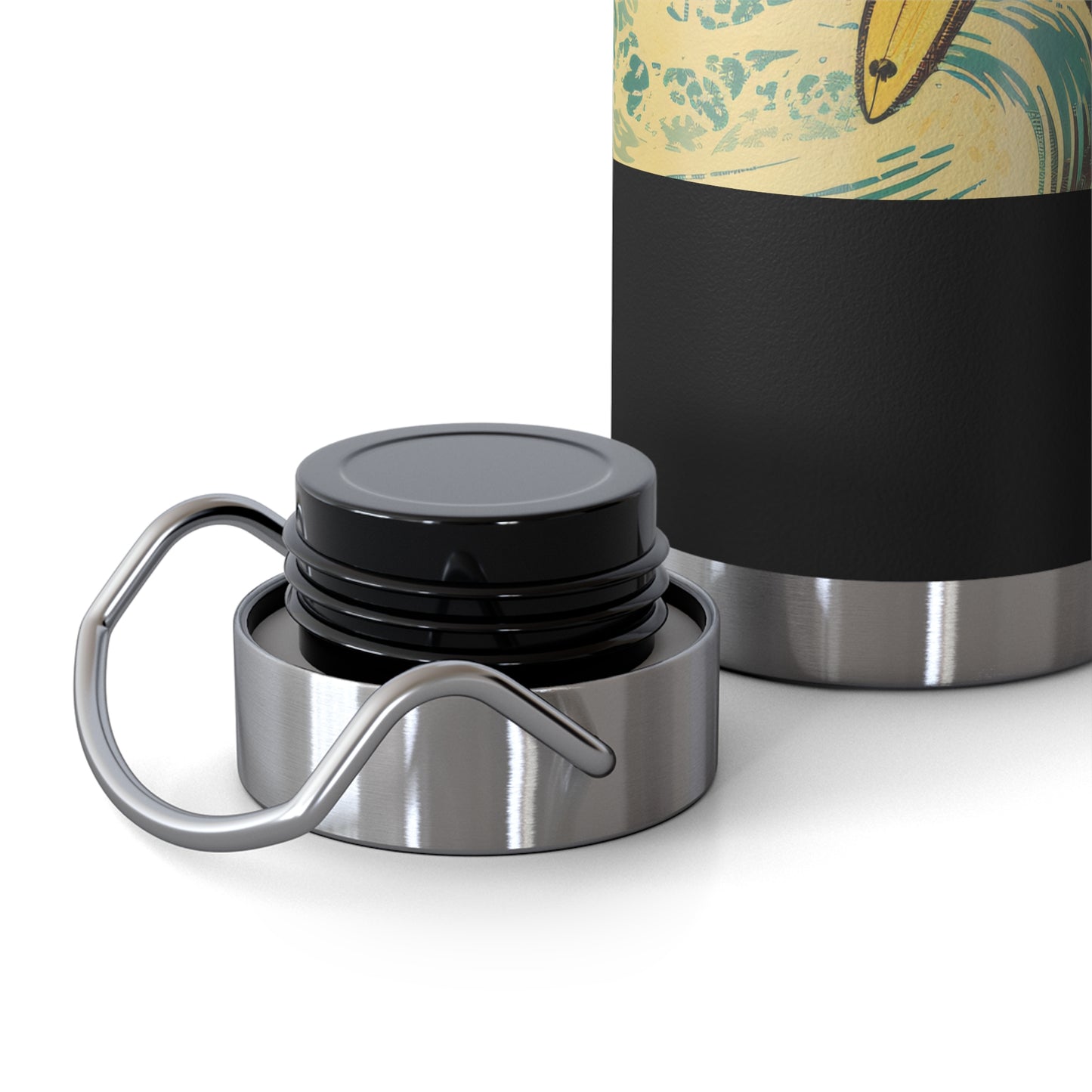 Surfing Adventure Copper Insulated Bottle - 22oz | Eco-Friendly Water Bottle