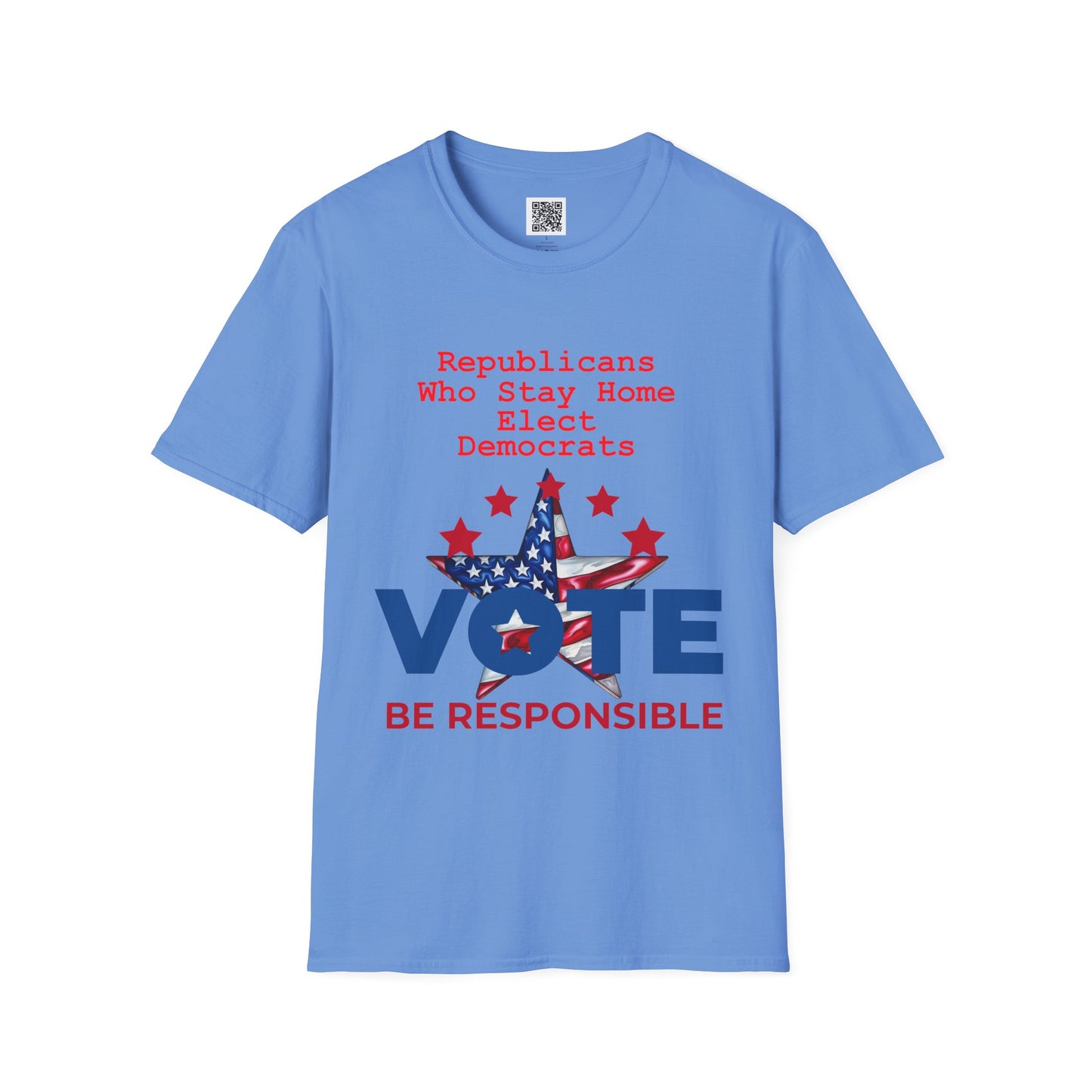 Vote Be Responsible | Unisex Softstyle T-Shirt