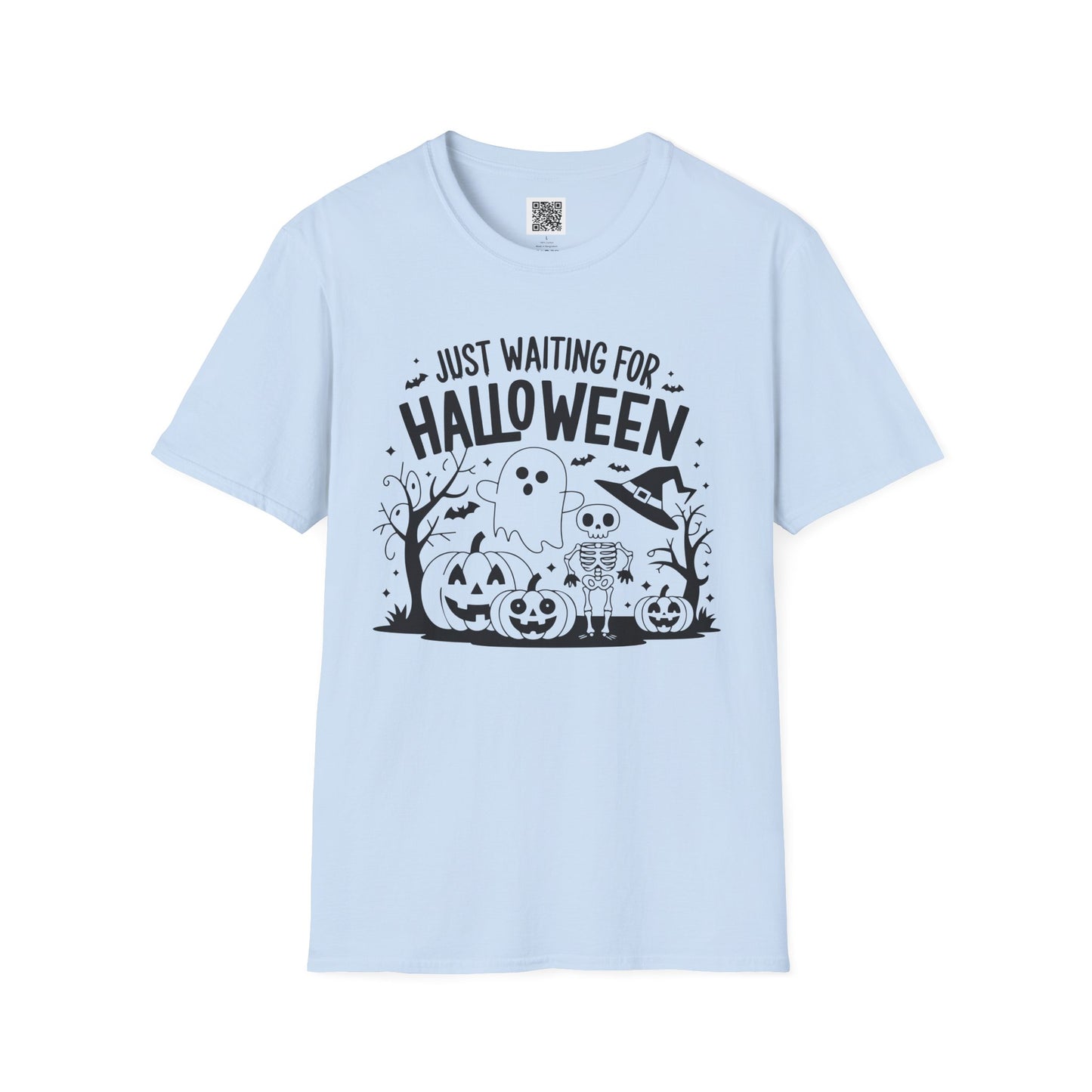 Just Waiting for Halloween - Unisex T-Shirt Design